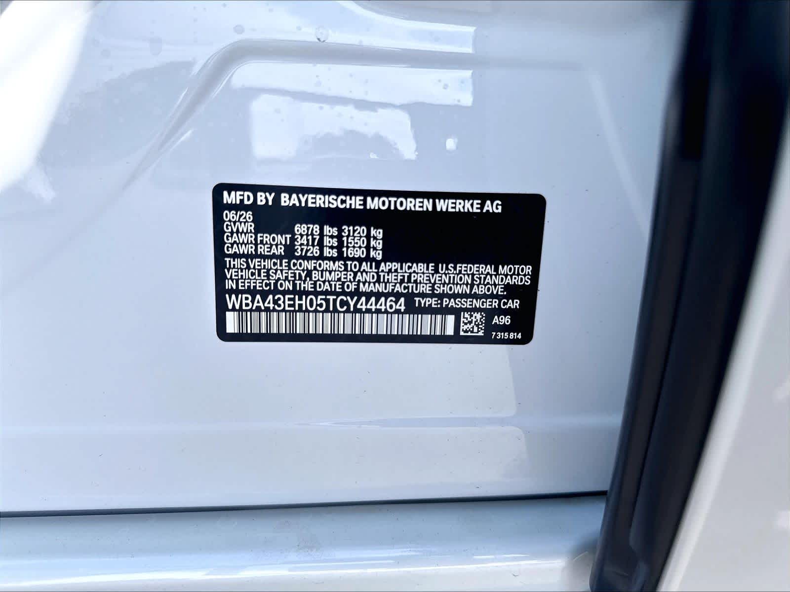 New 2026 BMW 750e xDrive Sedan