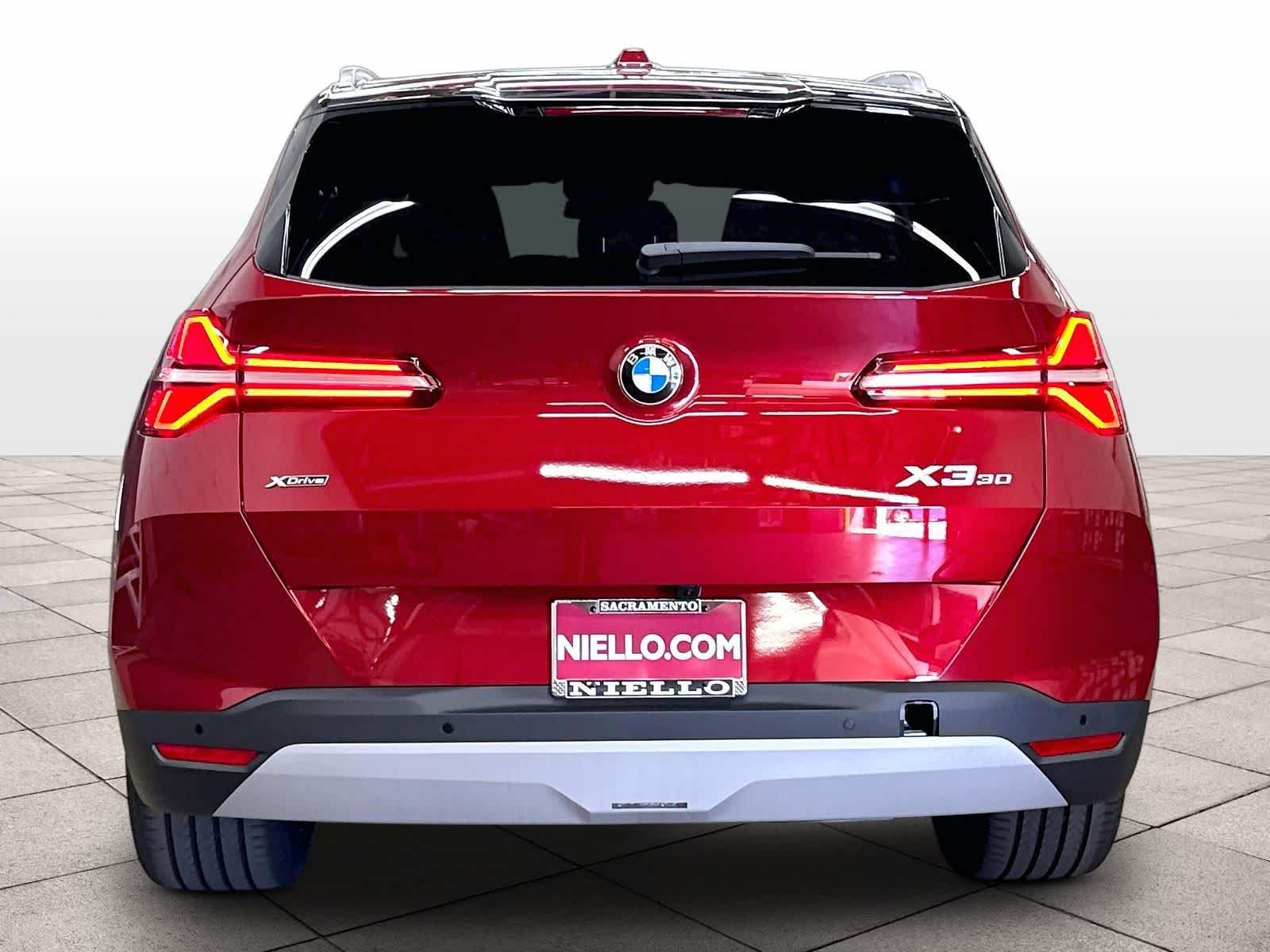 Vegas Red Metallic 2026 BMW X3 SUV / Crossover All-Wheel Drive 8-Speed Automatic