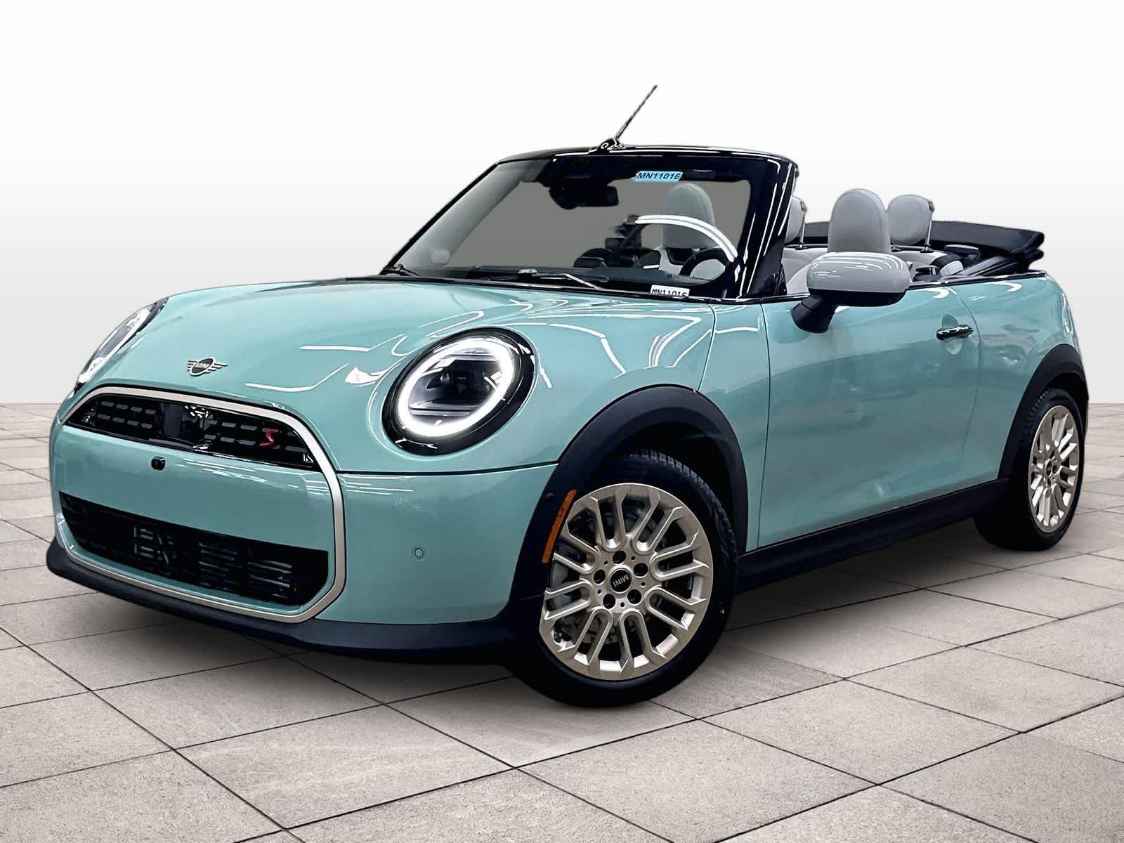 Ocean Wave Green Metallic 2026 MINI Cooper Convertible Front-Wheel Drive 7-Speed Automatic