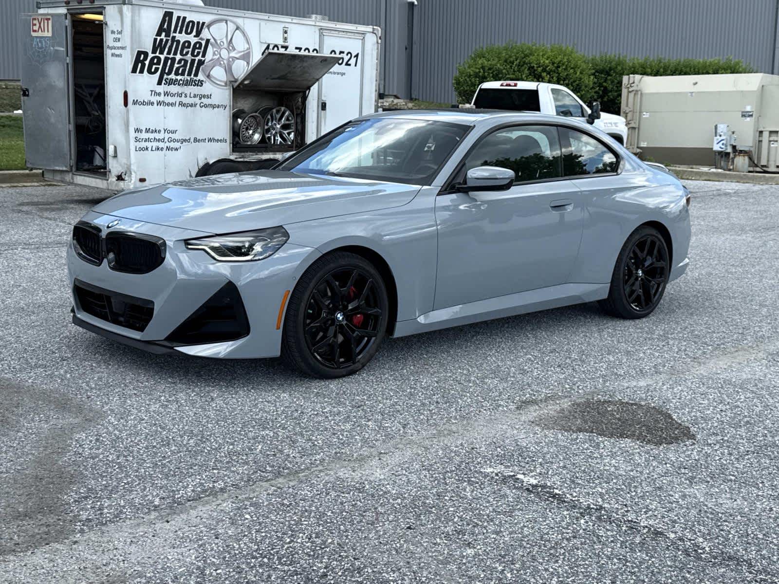 Brooklyn Gray Metallic 2025 BMW 2 Series 230i Coupe xDrive Coupe All-Wheel Drive 8-Speed Automatic