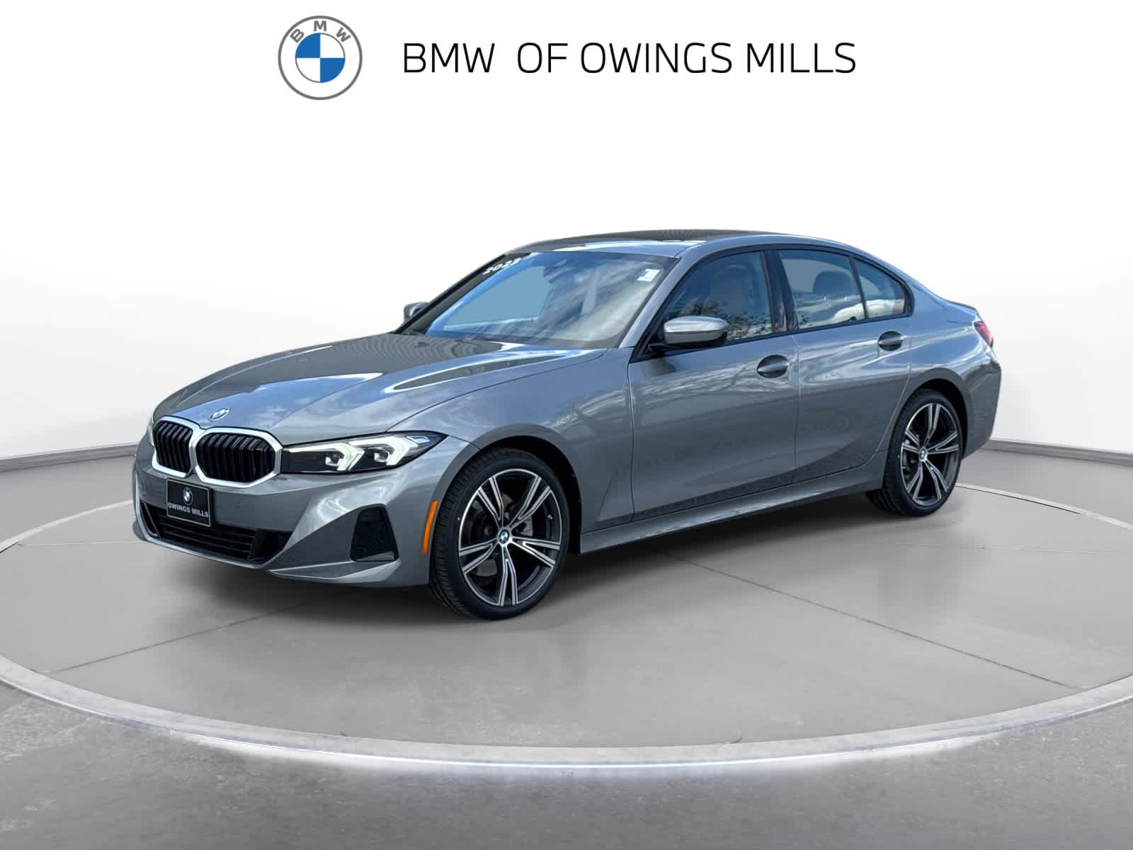 Gray (Skyscraper Grey Metallic) 2023 BMW 3 Series 330i xDrive AWD Sedan All-Wheel Drive 8-Speed Automatic