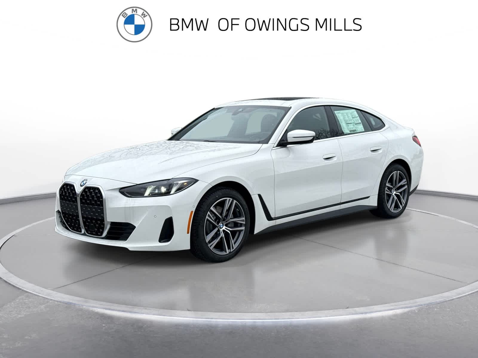 Alpine White 2026 BMW 4 Series 430i Gran Coupe xDrive Sedan All-Wheel Drive 8-Speed Automatic
