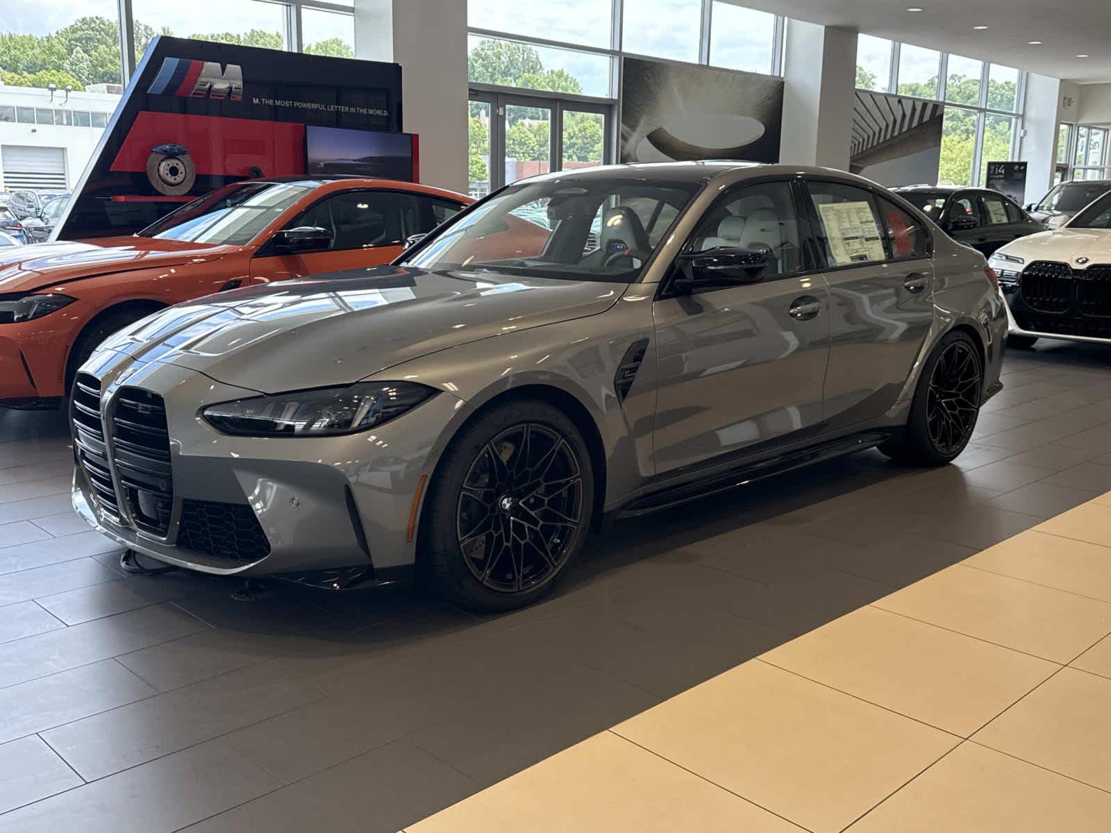 Gray (Skyscraper Grey Metallic) 2027 BMW M3 Sedan All-Wheel Drive 8-Speed Automatic