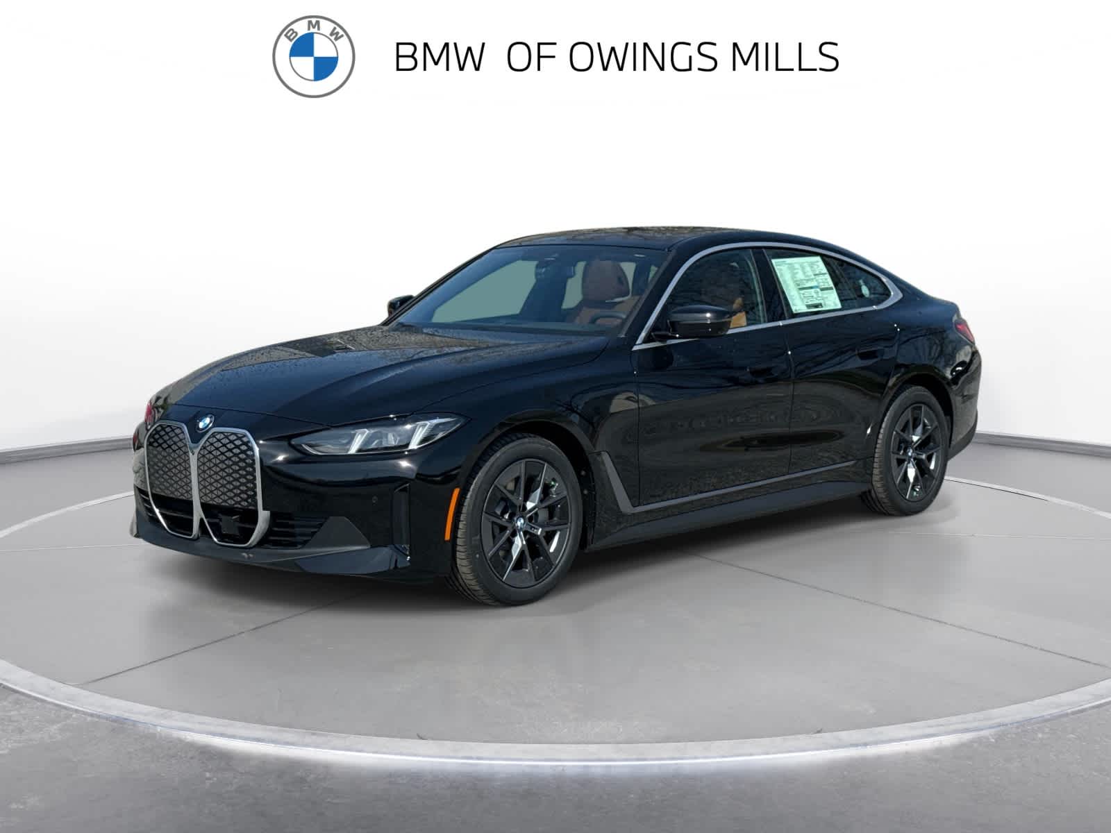 Jet Black 2026 BMW i4 xDrive40 Gran Coupe AWD Sedan All-Wheel Drive 1-Speed Automatic