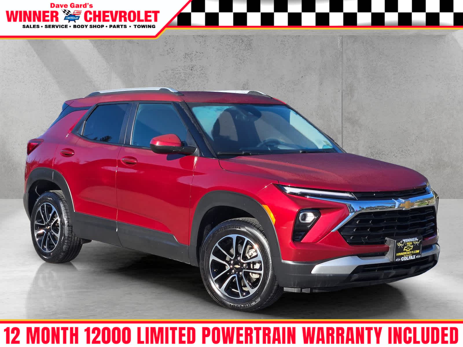 Red (Crimson Metallic) 2024 Chevrolet Trailblazer LT AWD SUV / Crossover Four-Wheel Drive 9-Speed Automatic