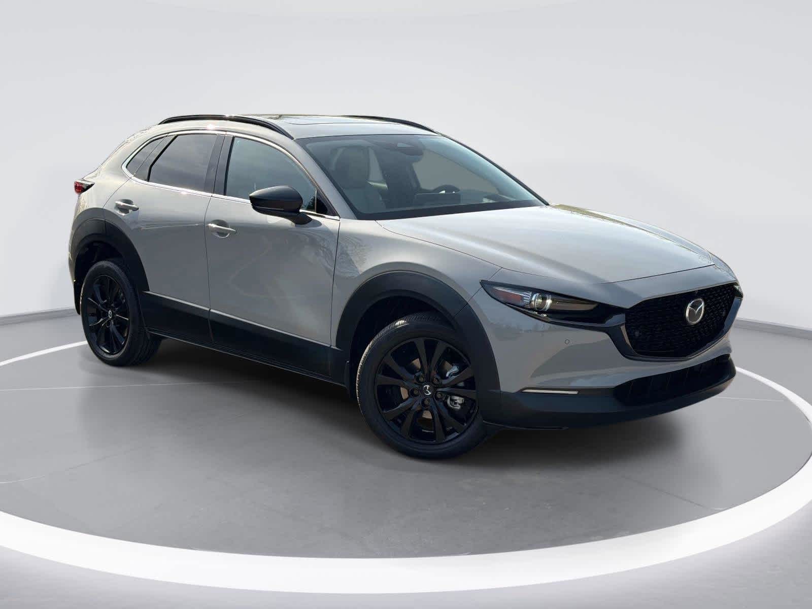 Aero Gray Metallic 2025 Mazda CX-30 2.5 Turbo Premium Plus AWD SUV / Crossover All-Wheel Drive 6-Speed Automatic