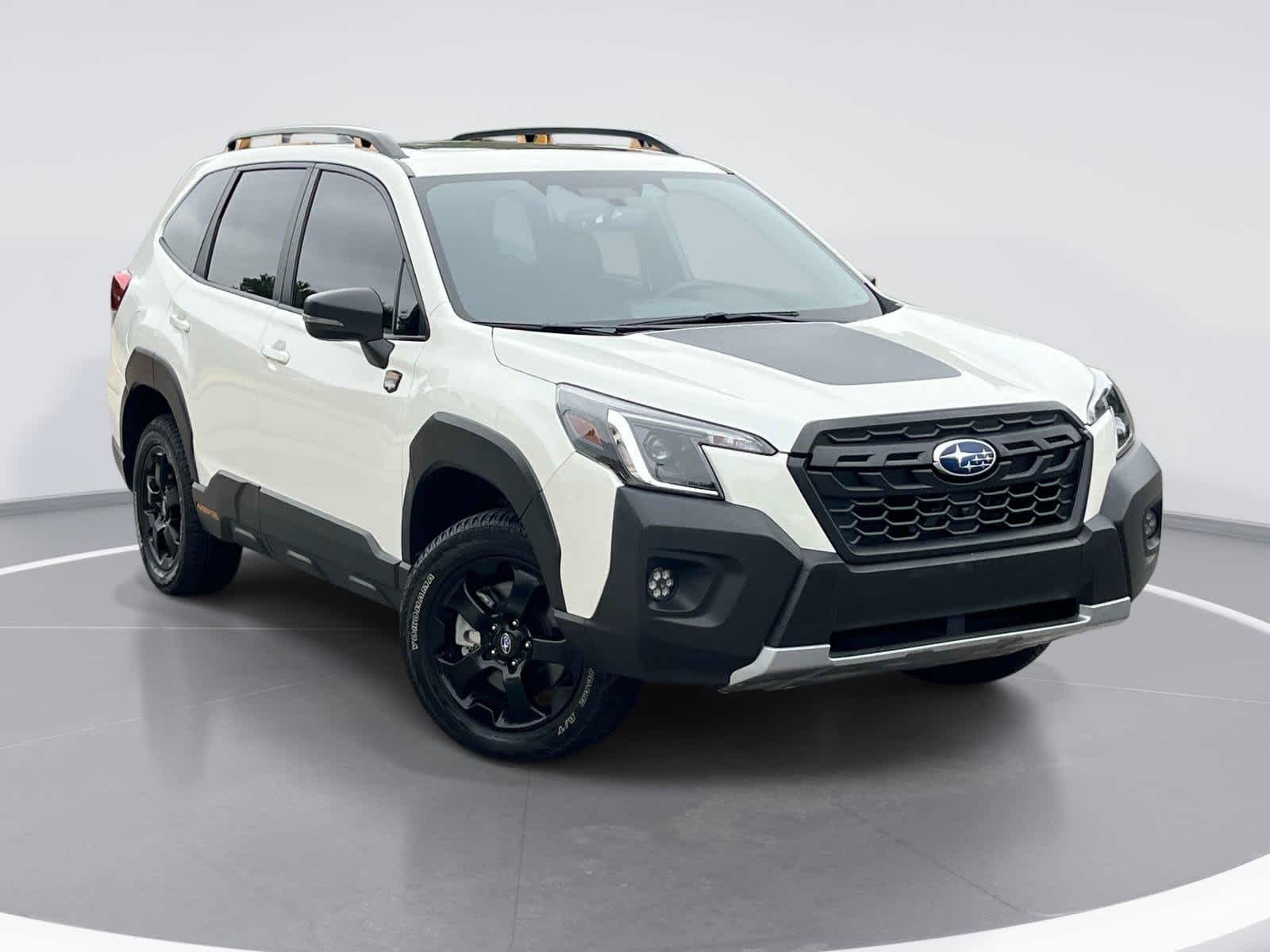 Crystal White Pearl 2025 Subaru Forester SUV / Crossover All-Wheel Drive Continuously Variable Transmission