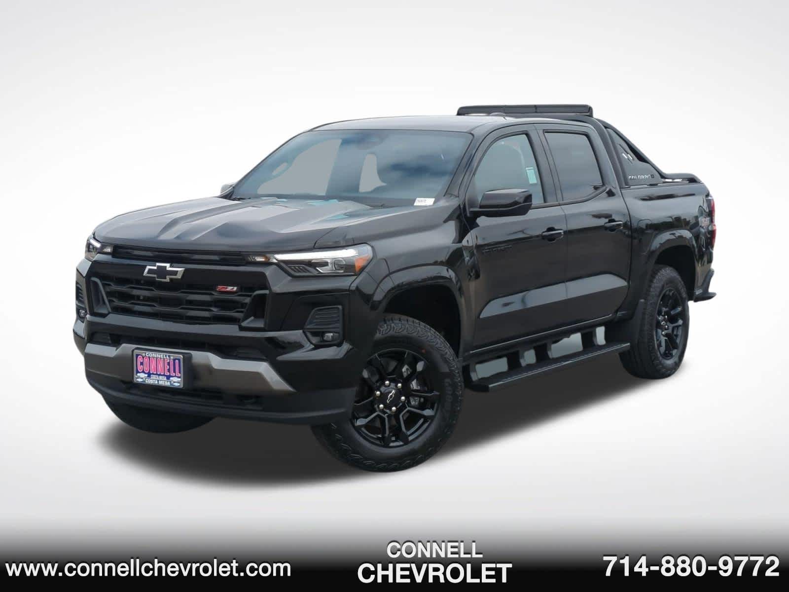 Black 2026 Chevrolet Colorado Pickup Truck Four-Wheel Drive 8-Speed Automatic