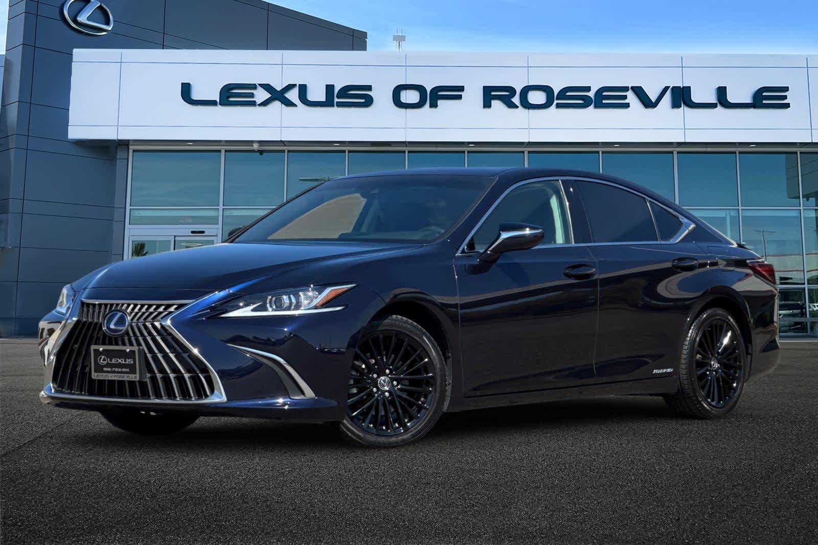 Nightfall Mica 2022 Lexus ES Hybrid Sedan Front-Wheel Drive Continuously Variable Transmission