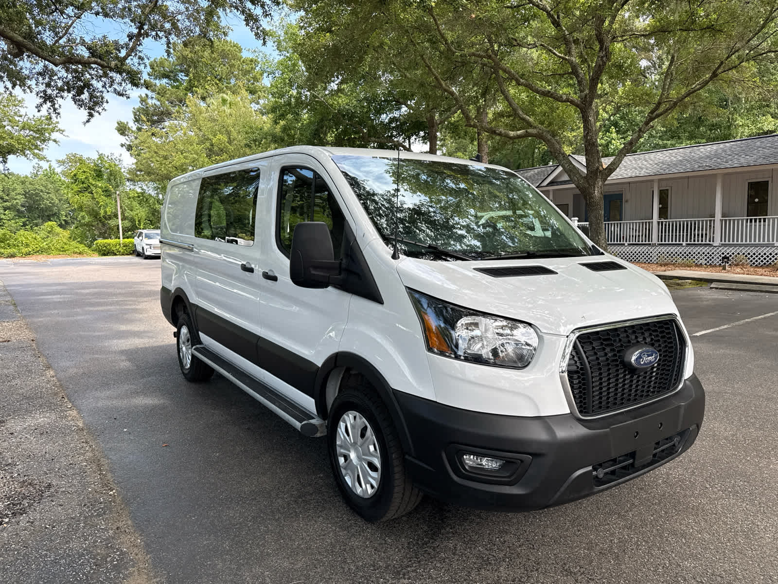 2025 Ford Transit Cargo Van  Oxford White at Ravenel Ford