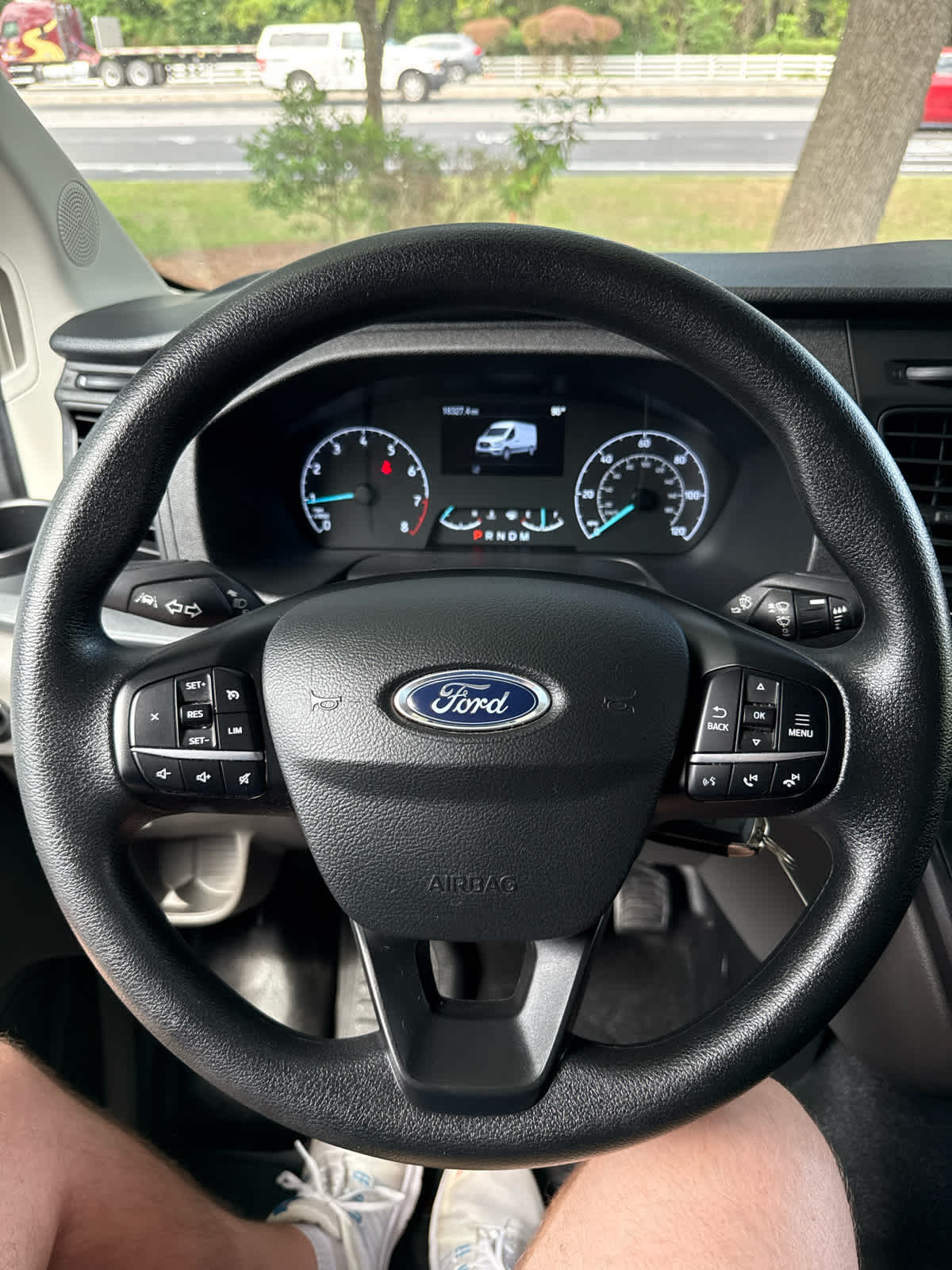 2025 Ford Transit Cargo Van  Oxford White at Ravenel Ford