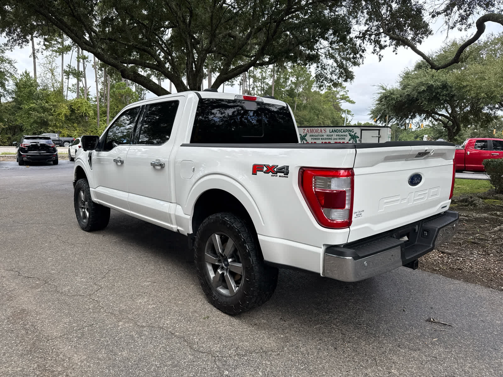 2023 Ford F-150 LARIAT Star White Metallic Tri-Coat at Ravenel Ford