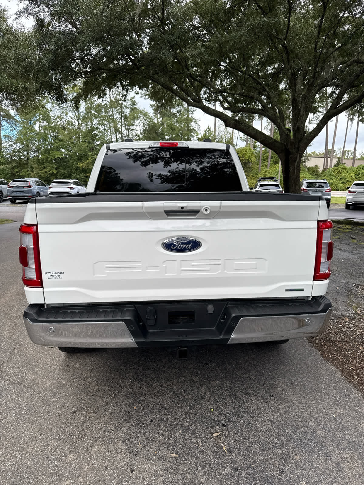 2023 Ford F-150 LARIAT Star White Metallic Tri-Coat at Ravenel Ford