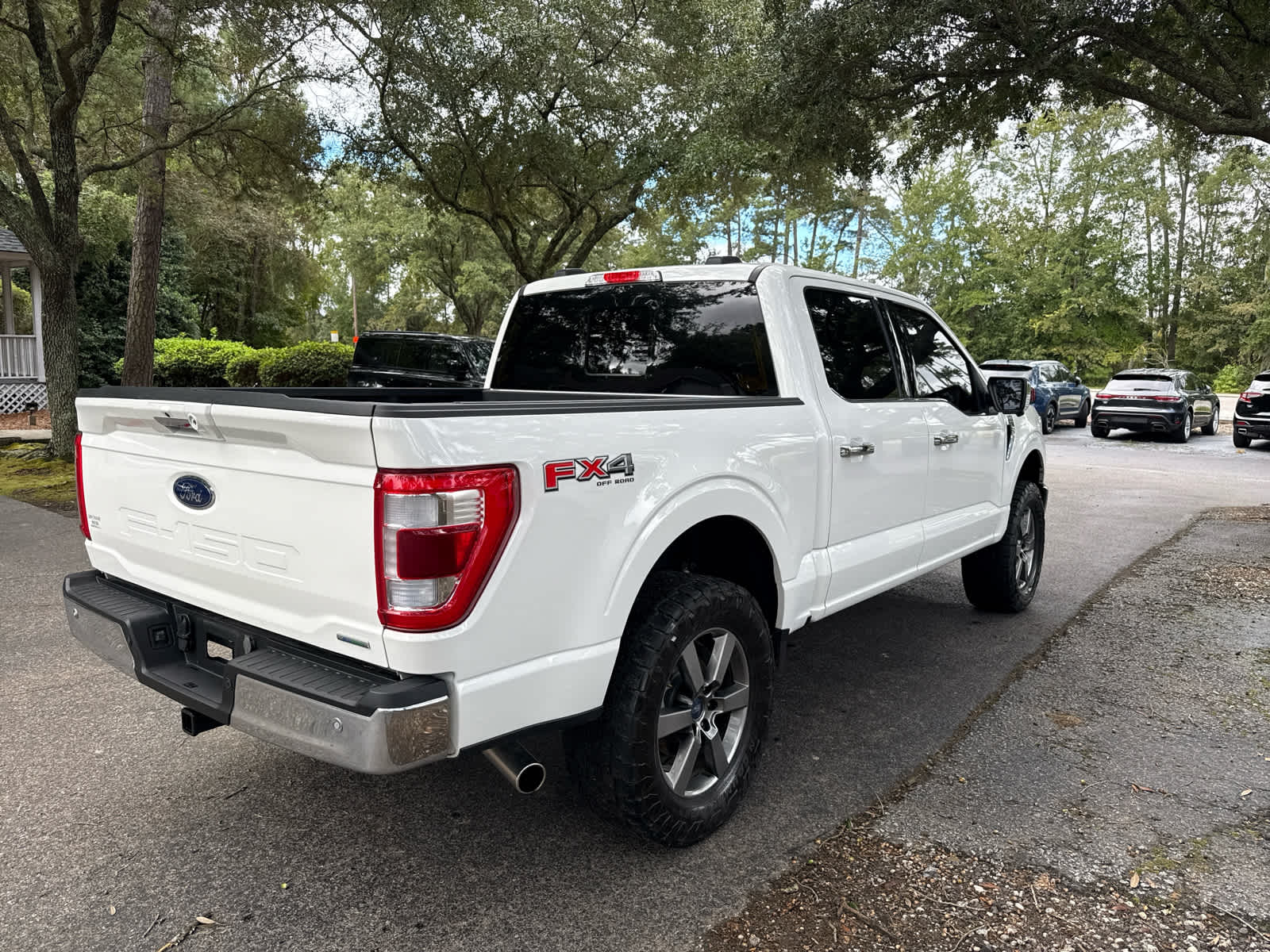 2023 Ford F-150 LARIAT Star White Metallic Tri-Coat at Ravenel Ford