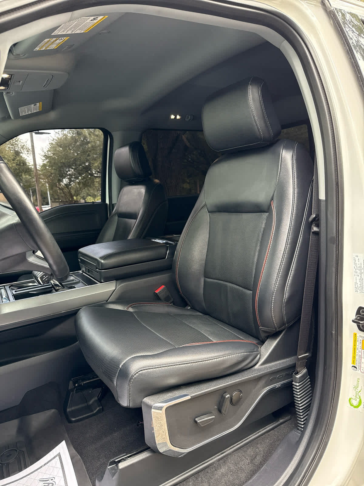 2023 Ford F-150 LARIAT Star White Metallic Tri-Coat at Ravenel Ford