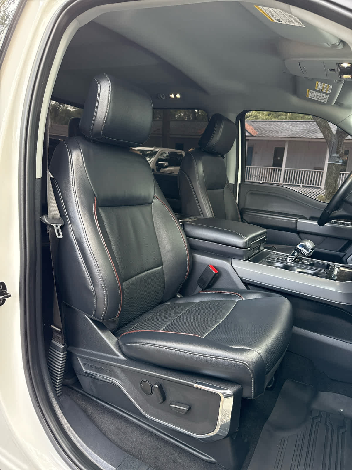 2023 Ford F-150 LARIAT Star White Metallic Tri-Coat at Ravenel Ford