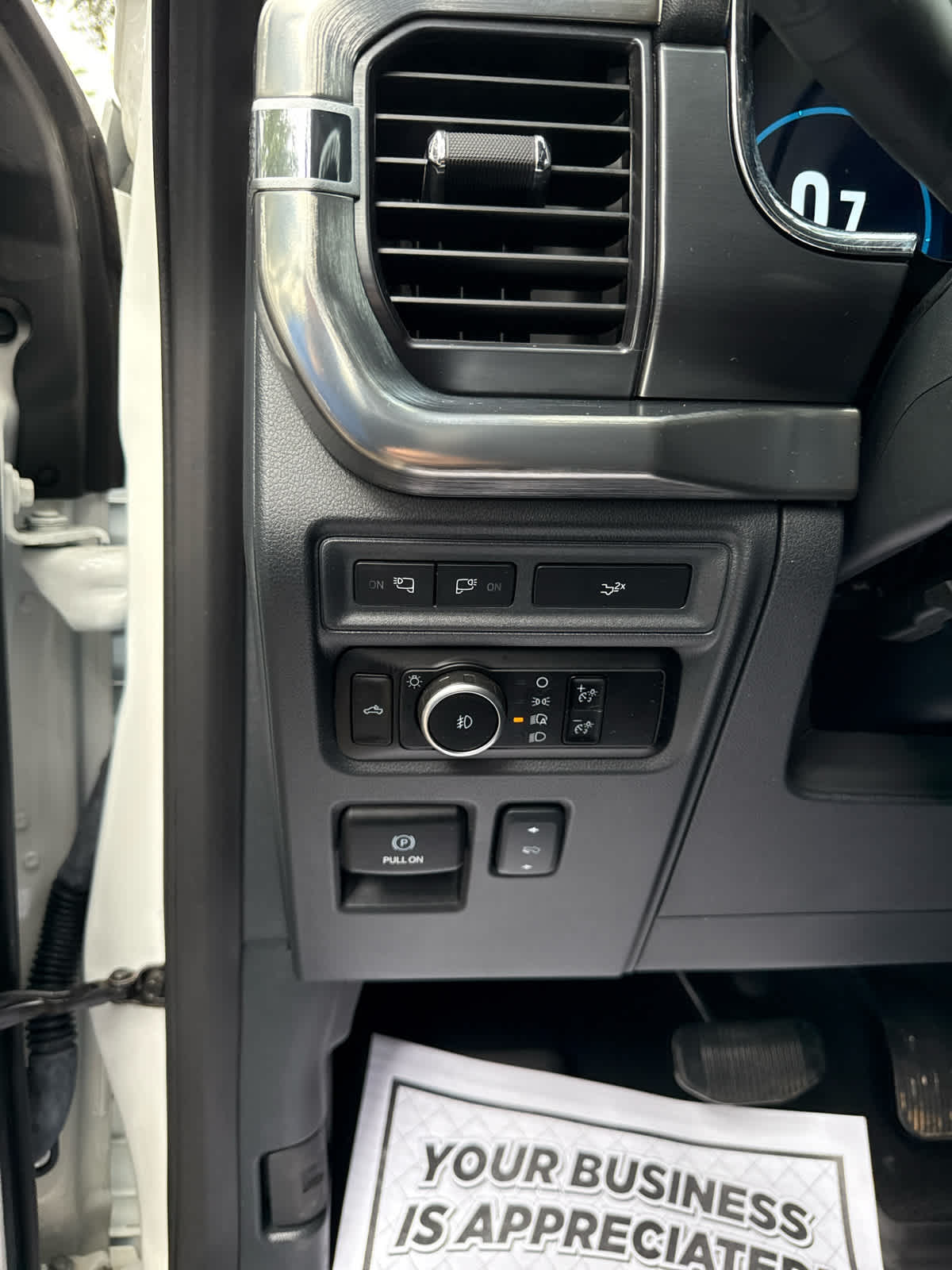 2023 Ford F-150 LARIAT Star White Metallic Tri-Coat at Ravenel Ford