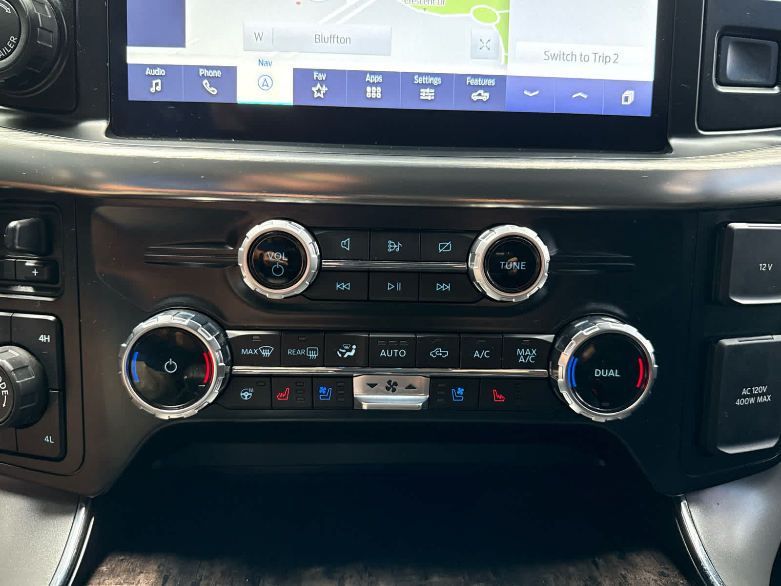 2023 Ford F-150 LARIAT Star White Metallic Tri-Coat at Ravenel Ford