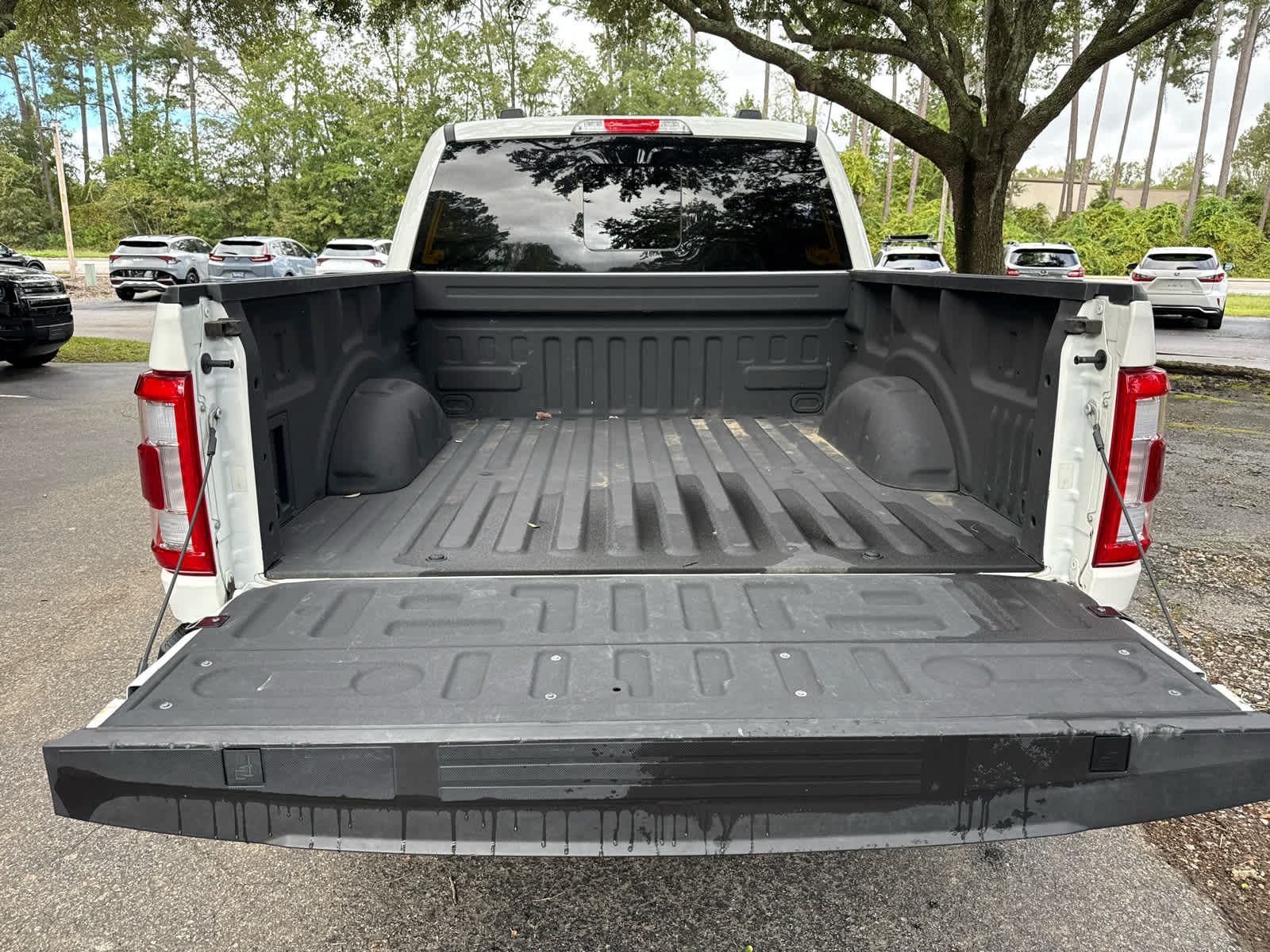 2023 Ford F-150 LARIAT Star White Metallic Tri-Coat at Ravenel Ford