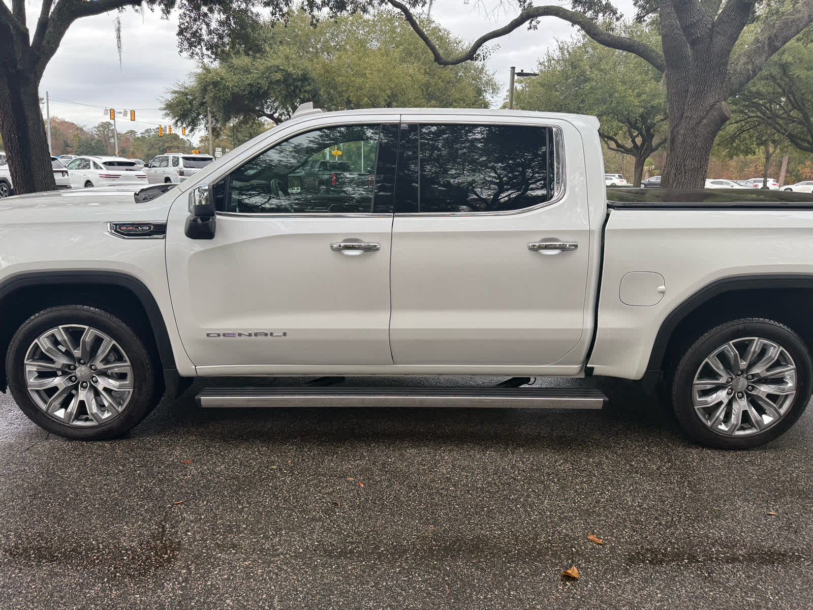 2025 GMC Sierra 1500 Denali White Frost Tricoat at Cooper Chevrolet GMC