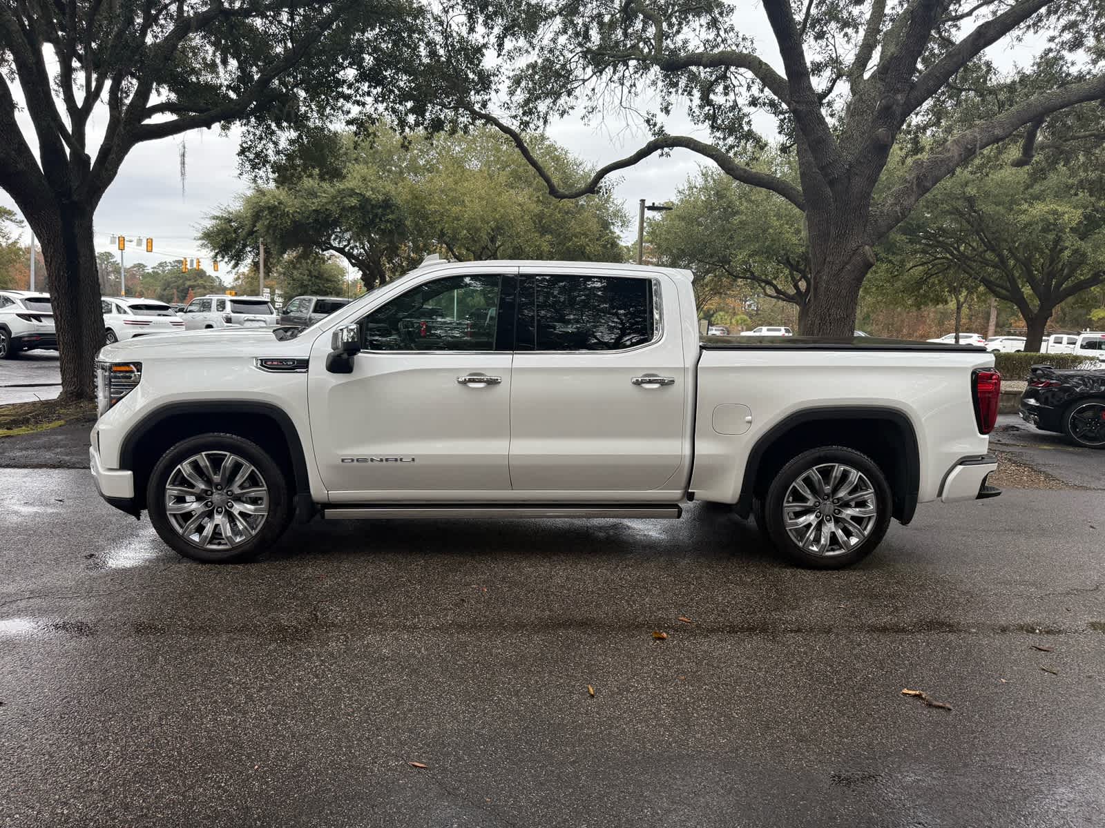 2025 GMC Sierra 1500 Denali White Frost Tricoat at Cooper Chevrolet GMC
