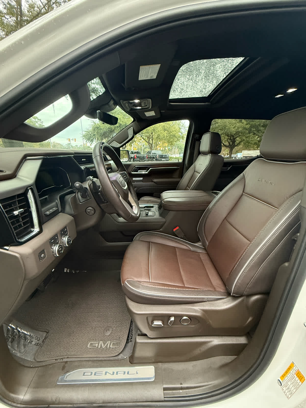 2025 GMC Sierra 1500 Denali White Frost Tricoat at Cooper Chevrolet GMC