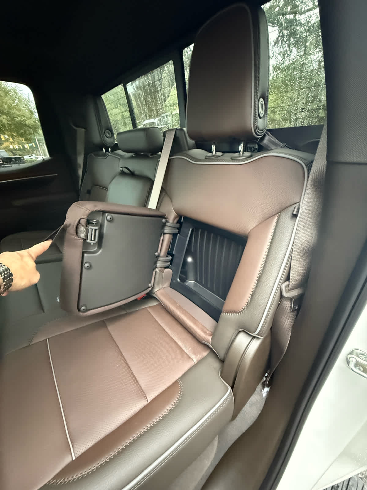 2025 GMC Sierra 1500 Denali White Frost Tricoat at Cooper Chevrolet GMC