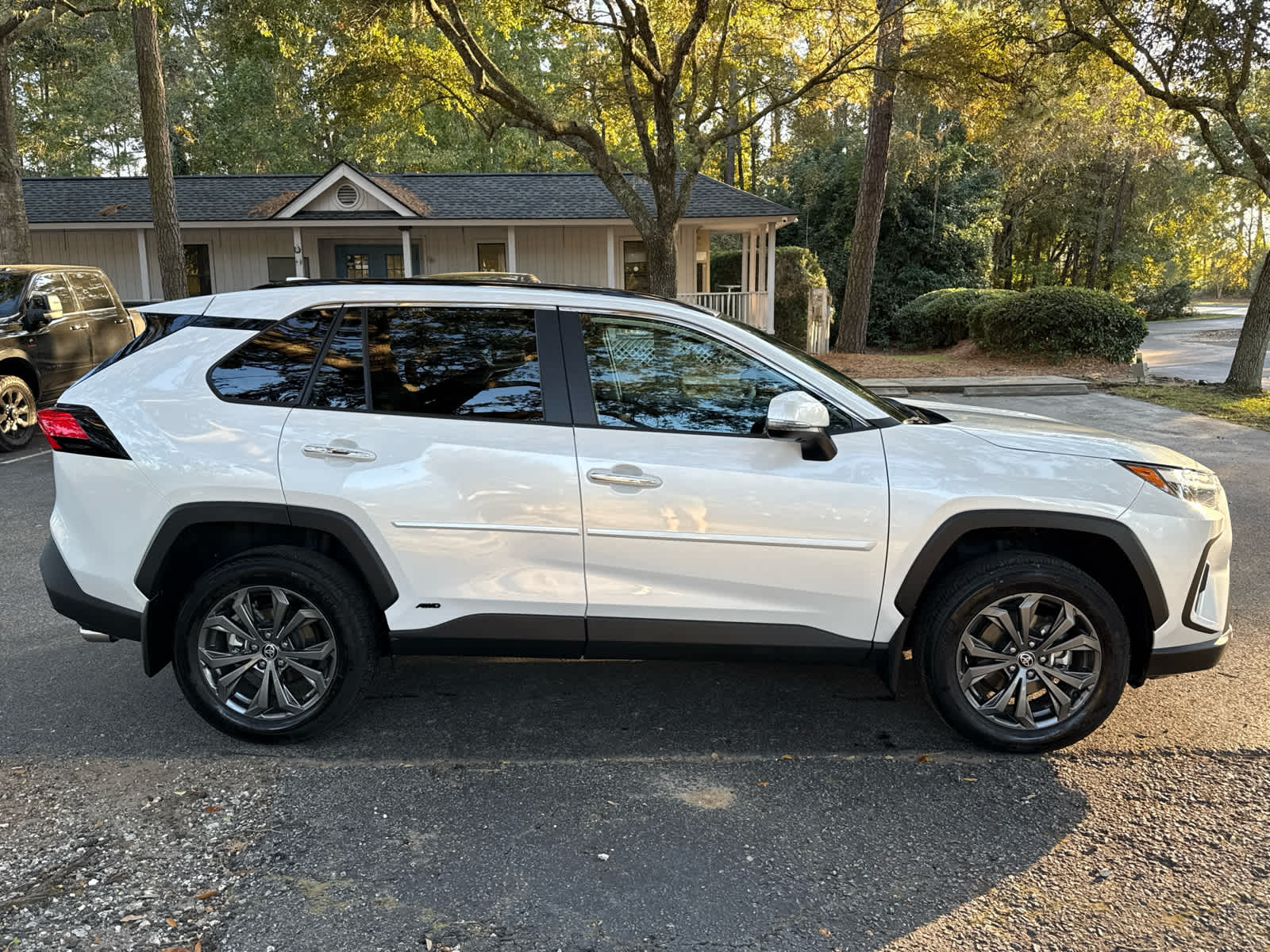 2023 Toyota RAV4 Hybrid Limited Wind Chill Pearl at Stokes Toyota Beaufort