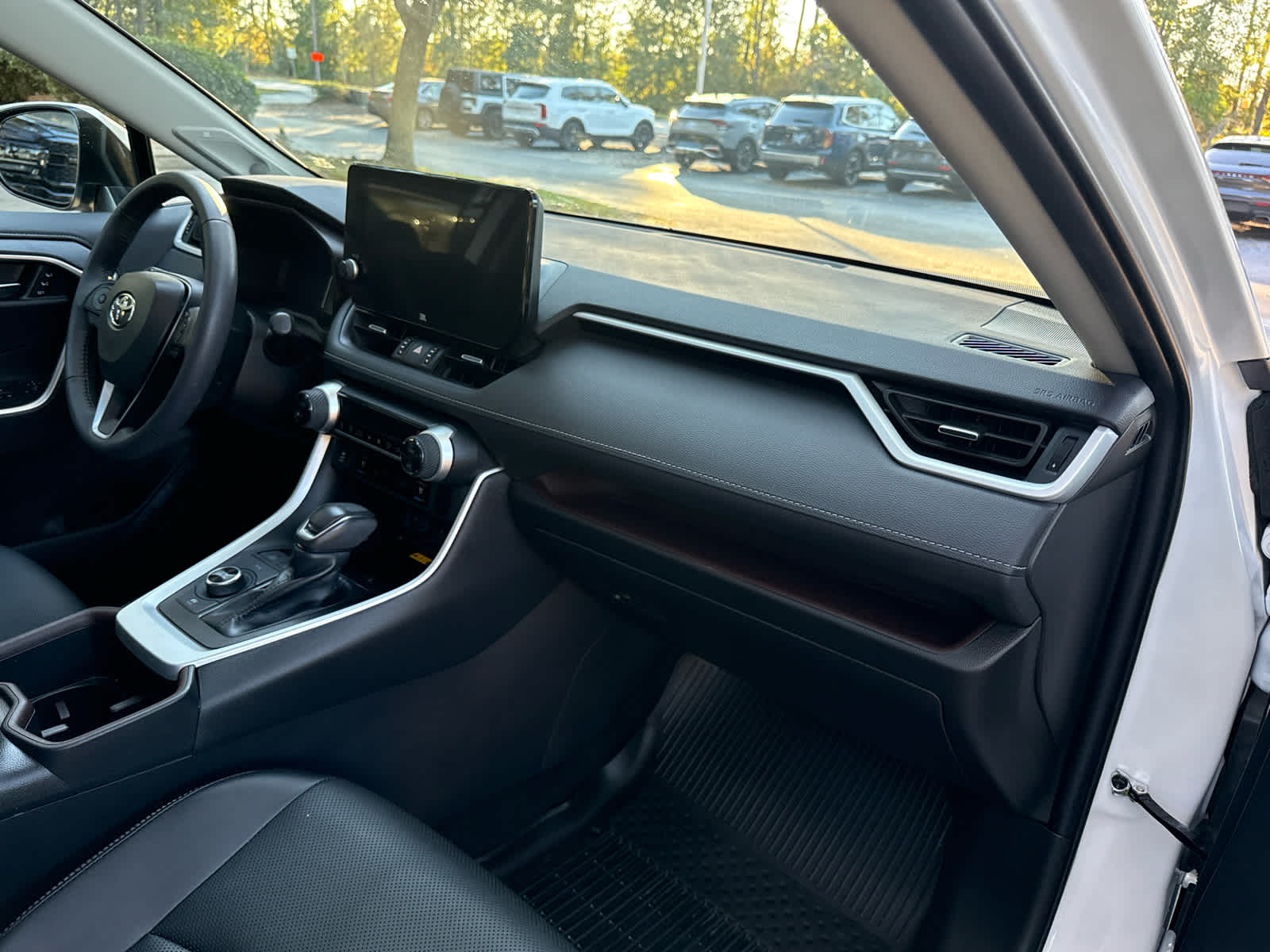 2023 Toyota RAV4 Hybrid Limited Wind Chill Pearl at Stokes Toyota Beaufort