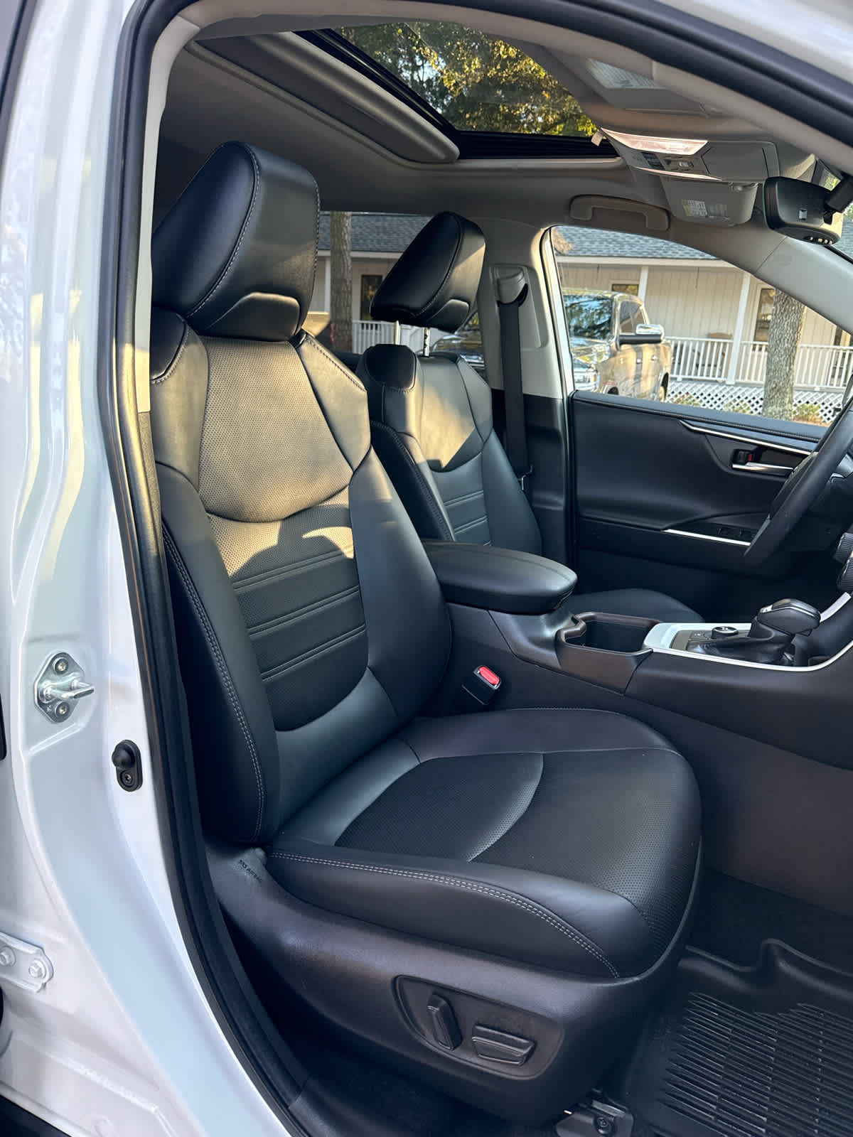 2023 Toyota RAV4 Hybrid Limited Wind Chill Pearl at Stokes Toyota Beaufort