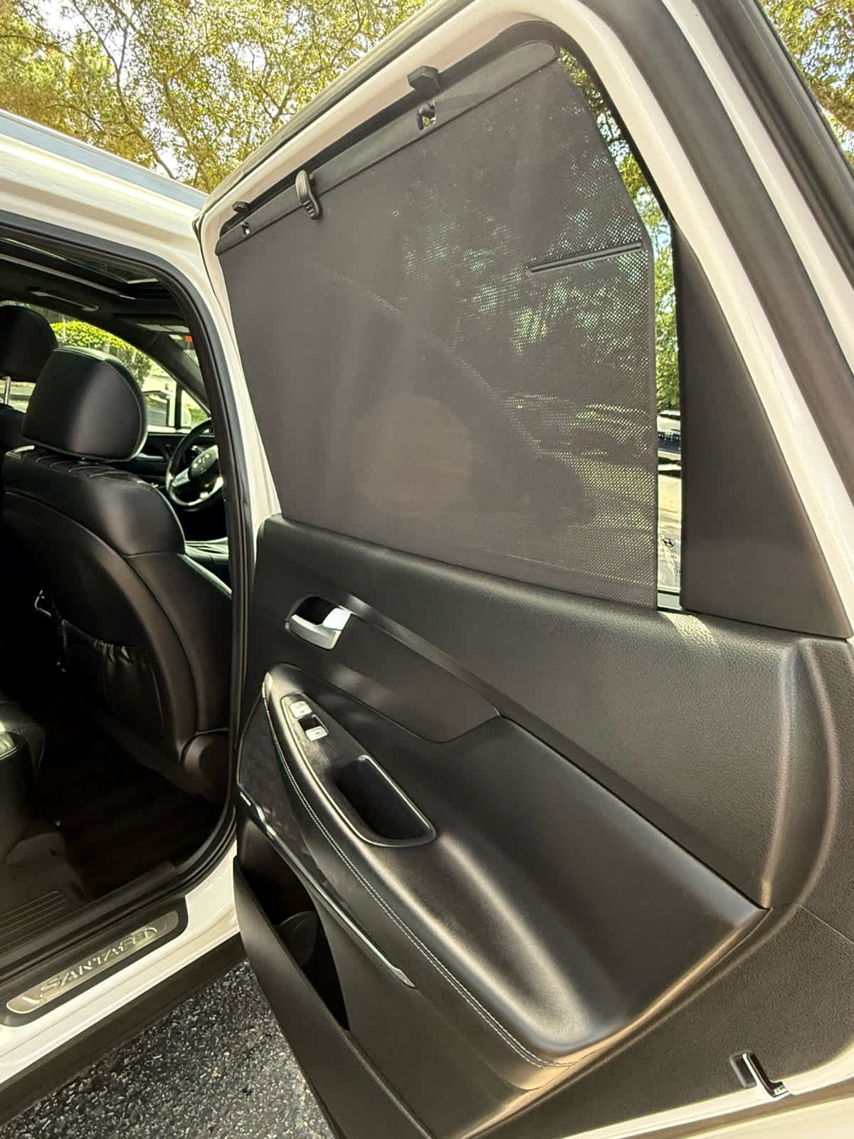 2023 Hyundai Santa Fe Calligraphy Serenity White Pearl at Griffin Nissan