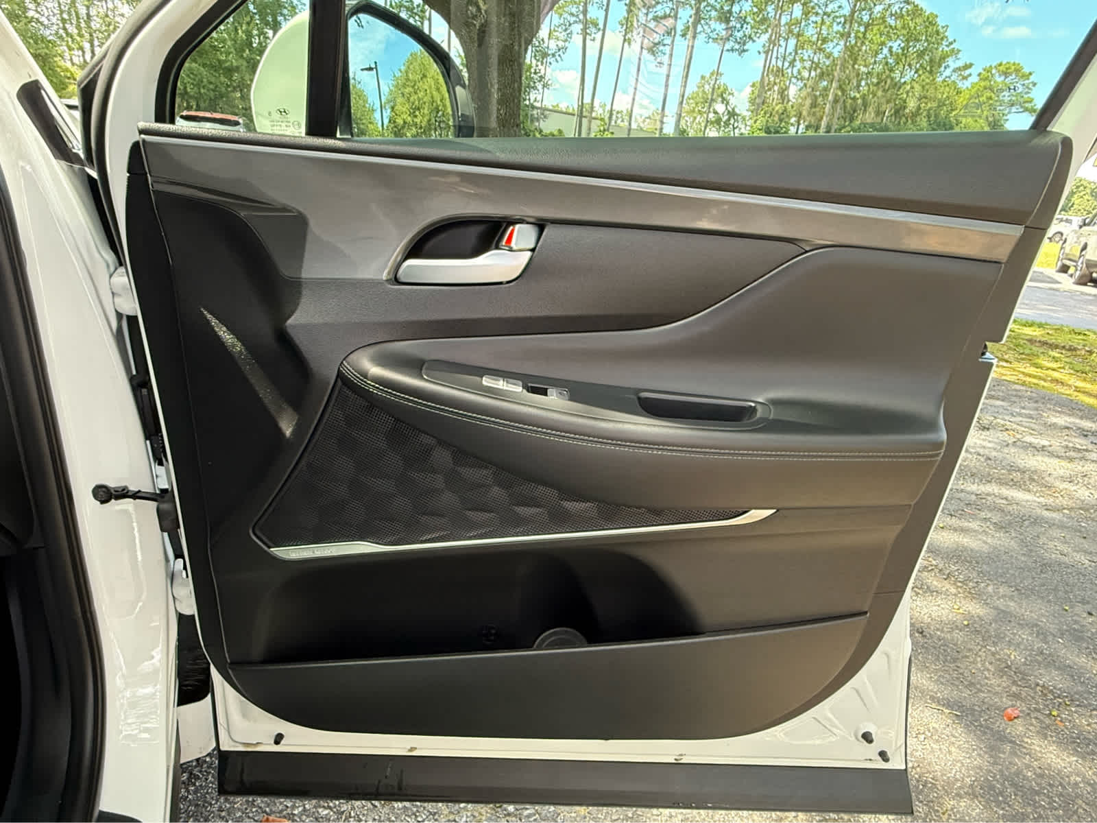 2023 Hyundai Santa Fe Calligraphy Serenity White Pearl at Griffin Nissan