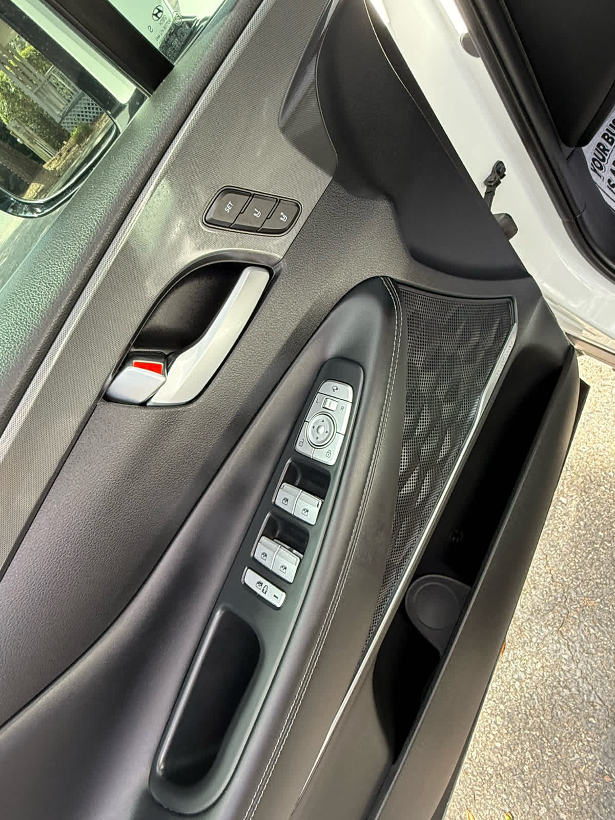 2023 Hyundai Santa Fe Calligraphy Serenity White Pearl at Griffin Nissan