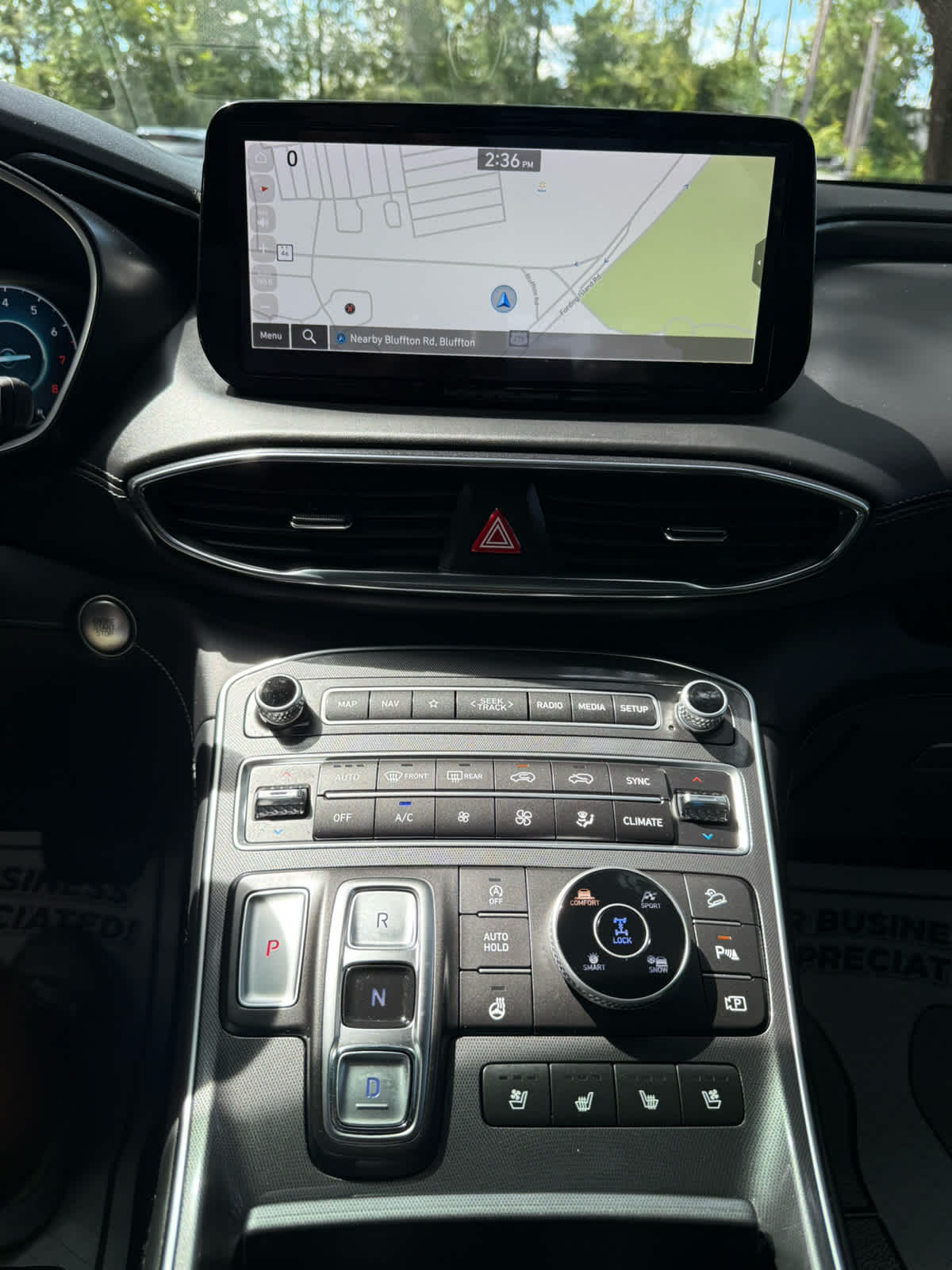 2023 Hyundai Santa Fe Calligraphy Serenity White Pearl at Griffin Nissan