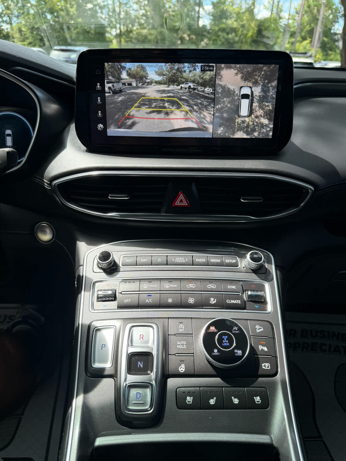 2023 Hyundai Santa Fe Calligraphy Serenity White Pearl at Griffin Nissan