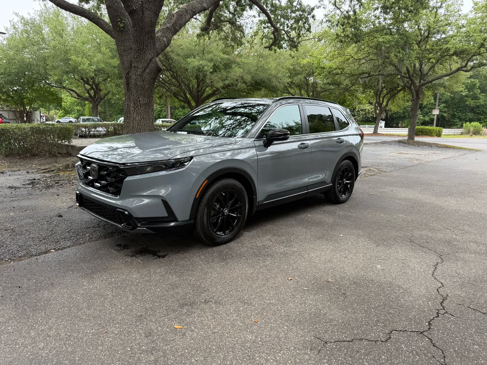 2024 Honda CR-V Hybrid Sport-L Urban Gray Pearl at Stokes Honda Cars of Beaufort