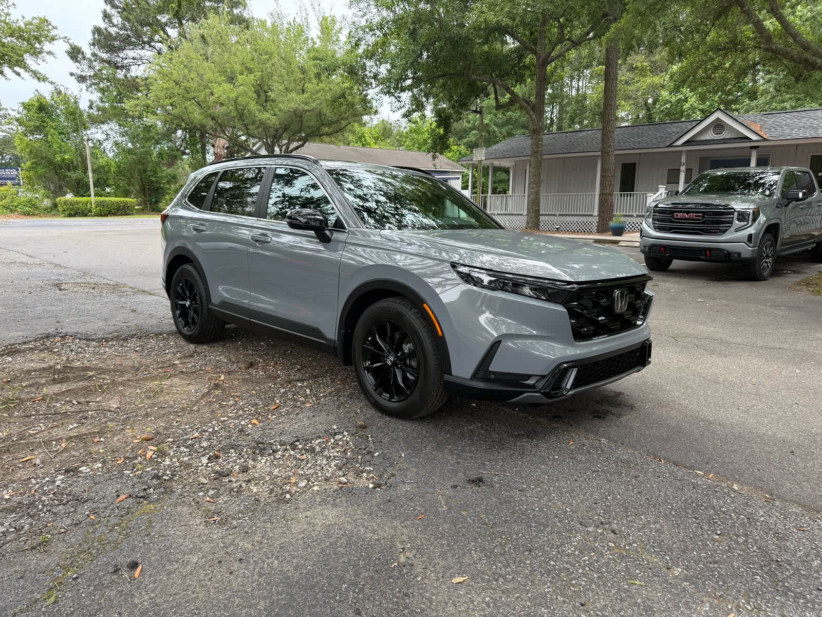 2024 Honda CR-V Hybrid Sport-L Urban Gray Pearl at Stokes Honda Cars of Beaufort
