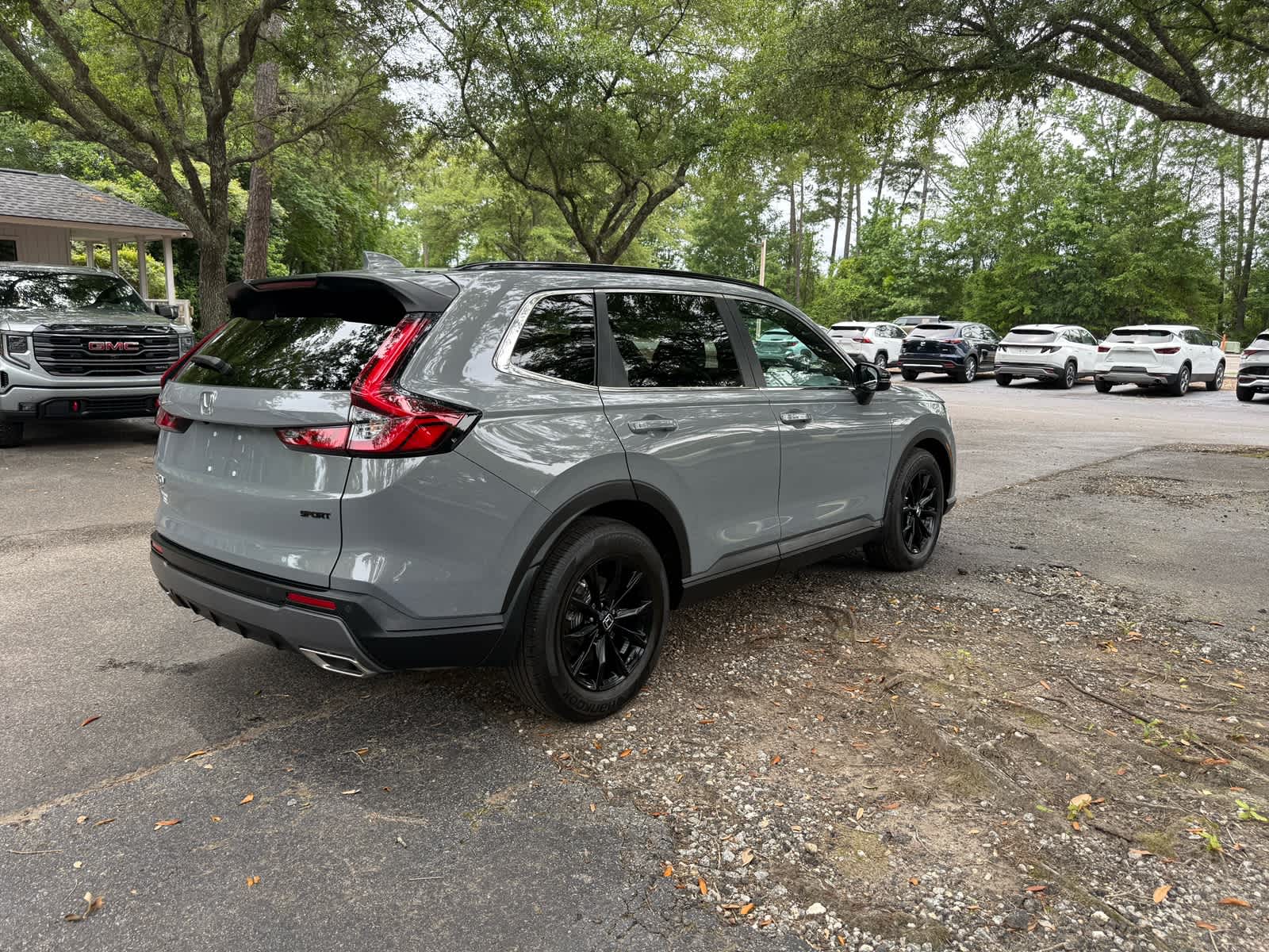 2024 Honda CR-V Hybrid Sport-L Urban Gray Pearl at Stokes Honda Cars of Beaufort