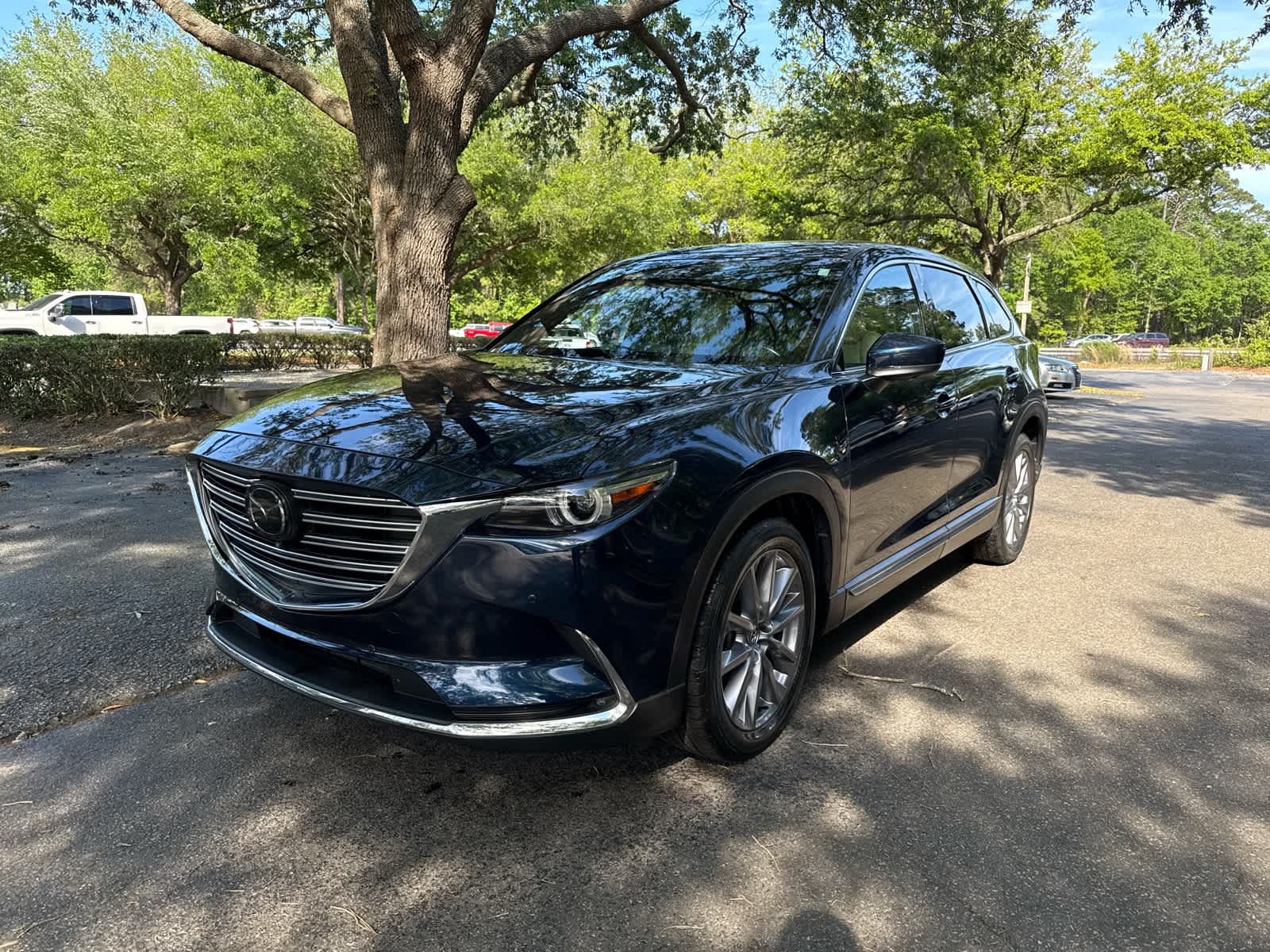 Deep Crystal Blue Mica 2023 Mazda CX-9 Grand Touring AWD SUV / Crossover All-Wheel Drive 6-Speed Automatic