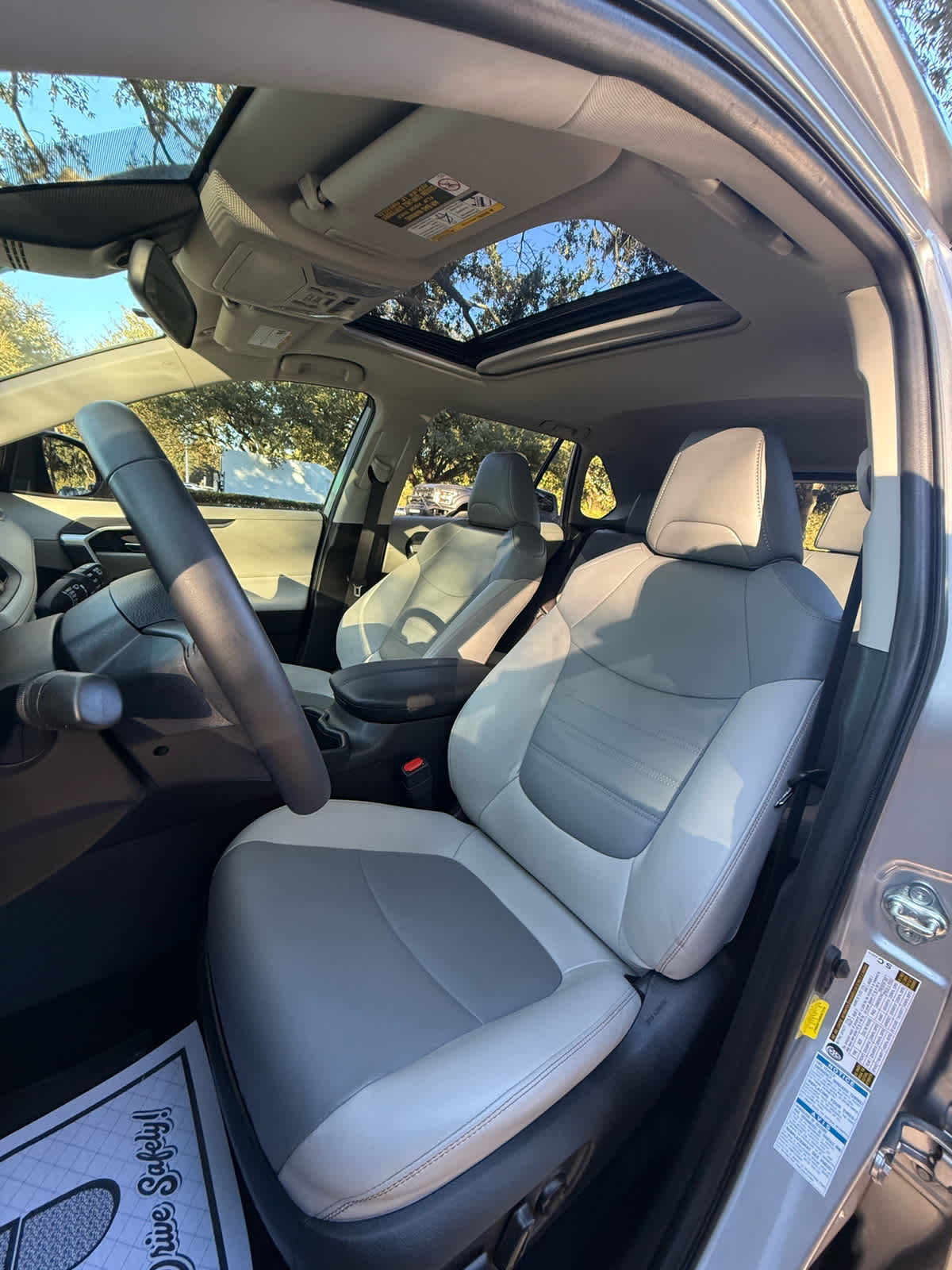 2022 Toyota RAV4 Hybrid XLE Premium Silver Sky Metallic at Stokes Toyota Beaufort