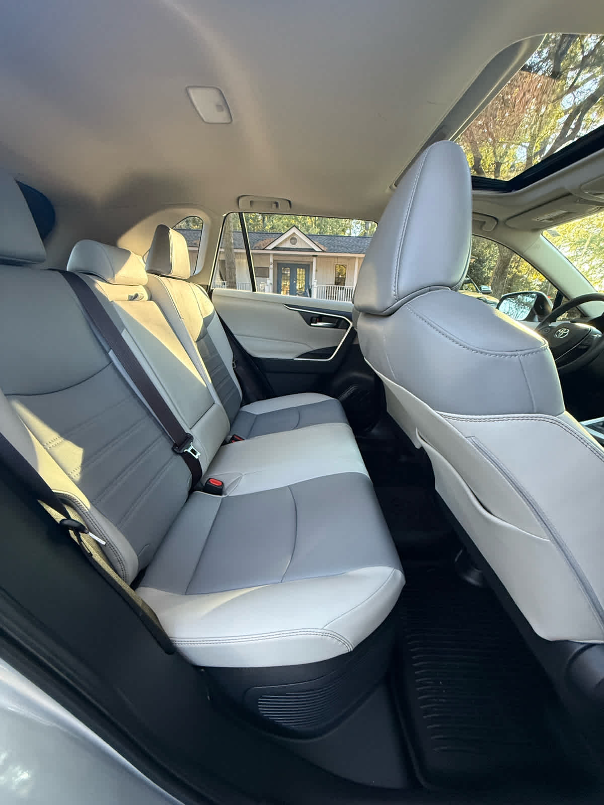 2022 Toyota RAV4 Hybrid XLE Premium Silver Sky Metallic at Stokes Toyota Beaufort