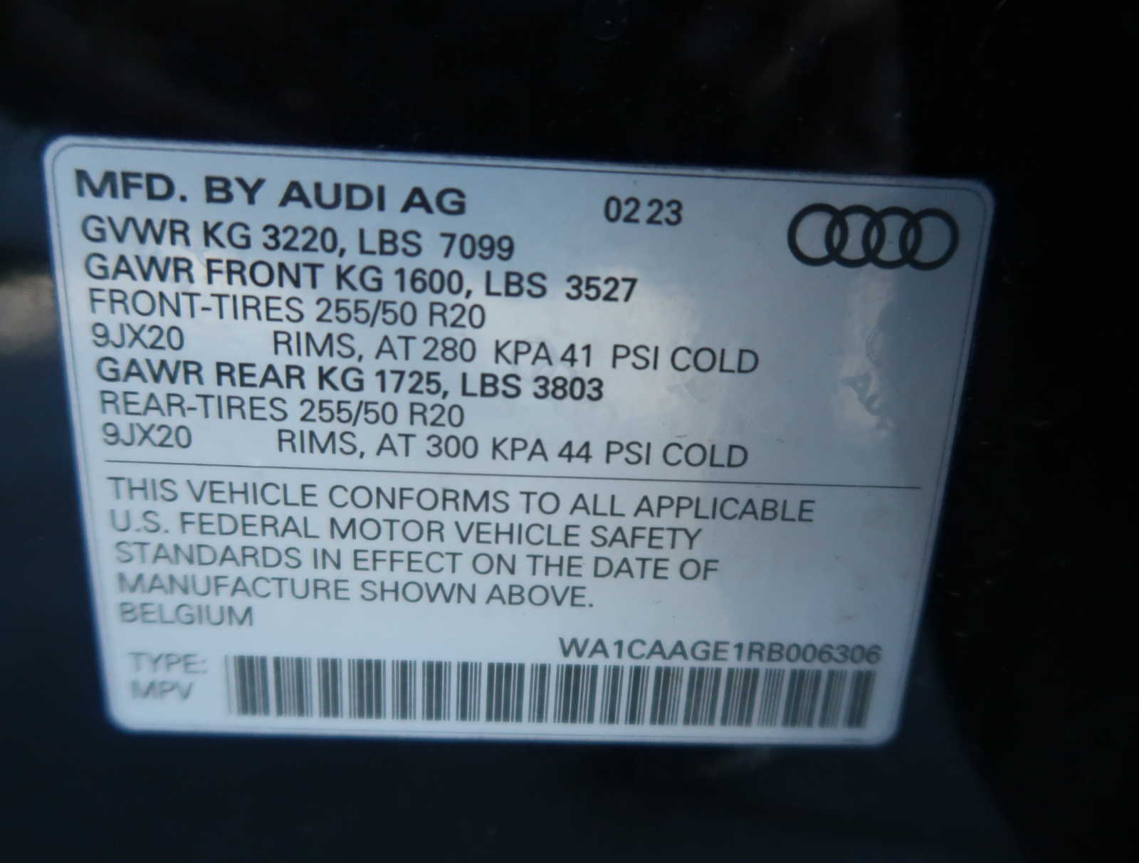 2024 Audi Q8 e-tron Sportback S line Premium Plus 41