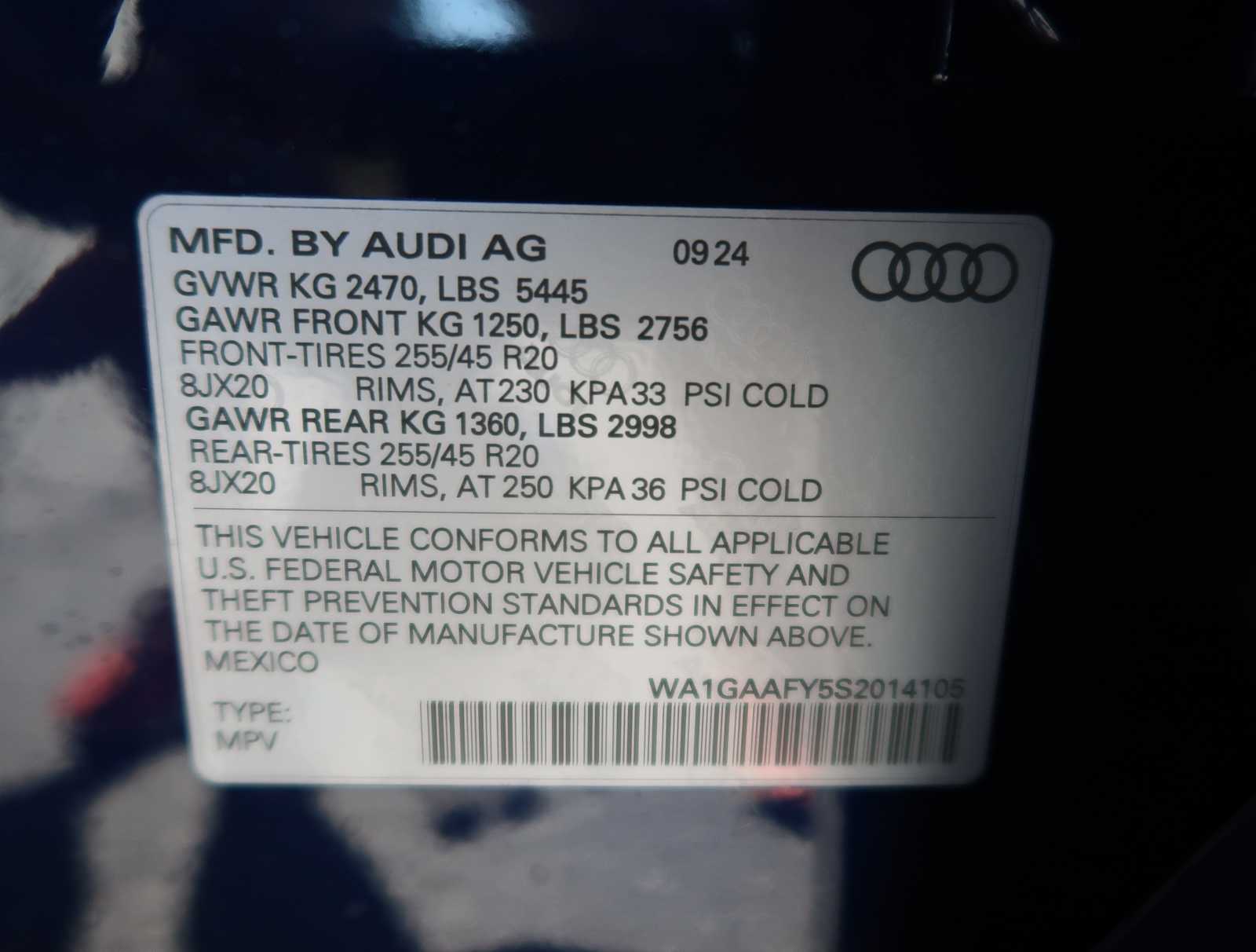 2025 Audi Q5 S line Premium 27