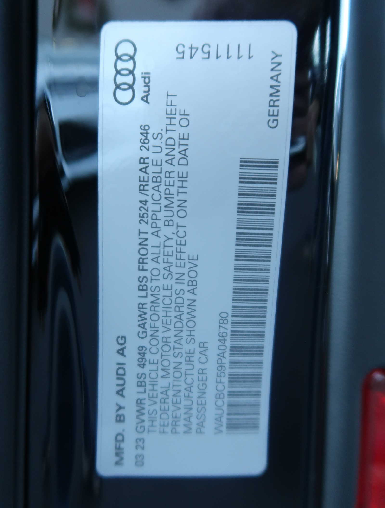 2023 Audi A5 Sportback Premium Plus 43