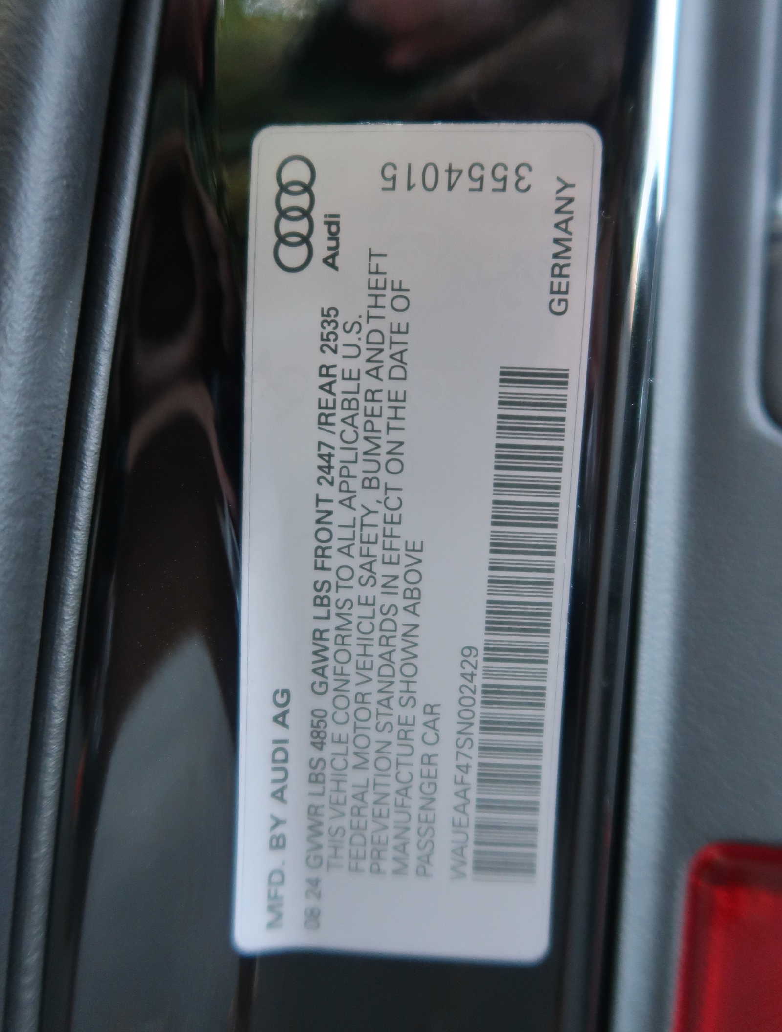 2025 Audi A4 S line Premium Plus 28