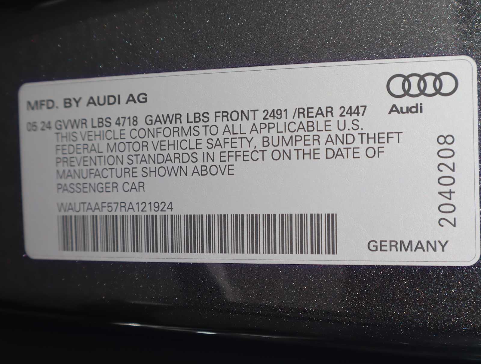 2024 Audi A5 S line Premium Plus 21