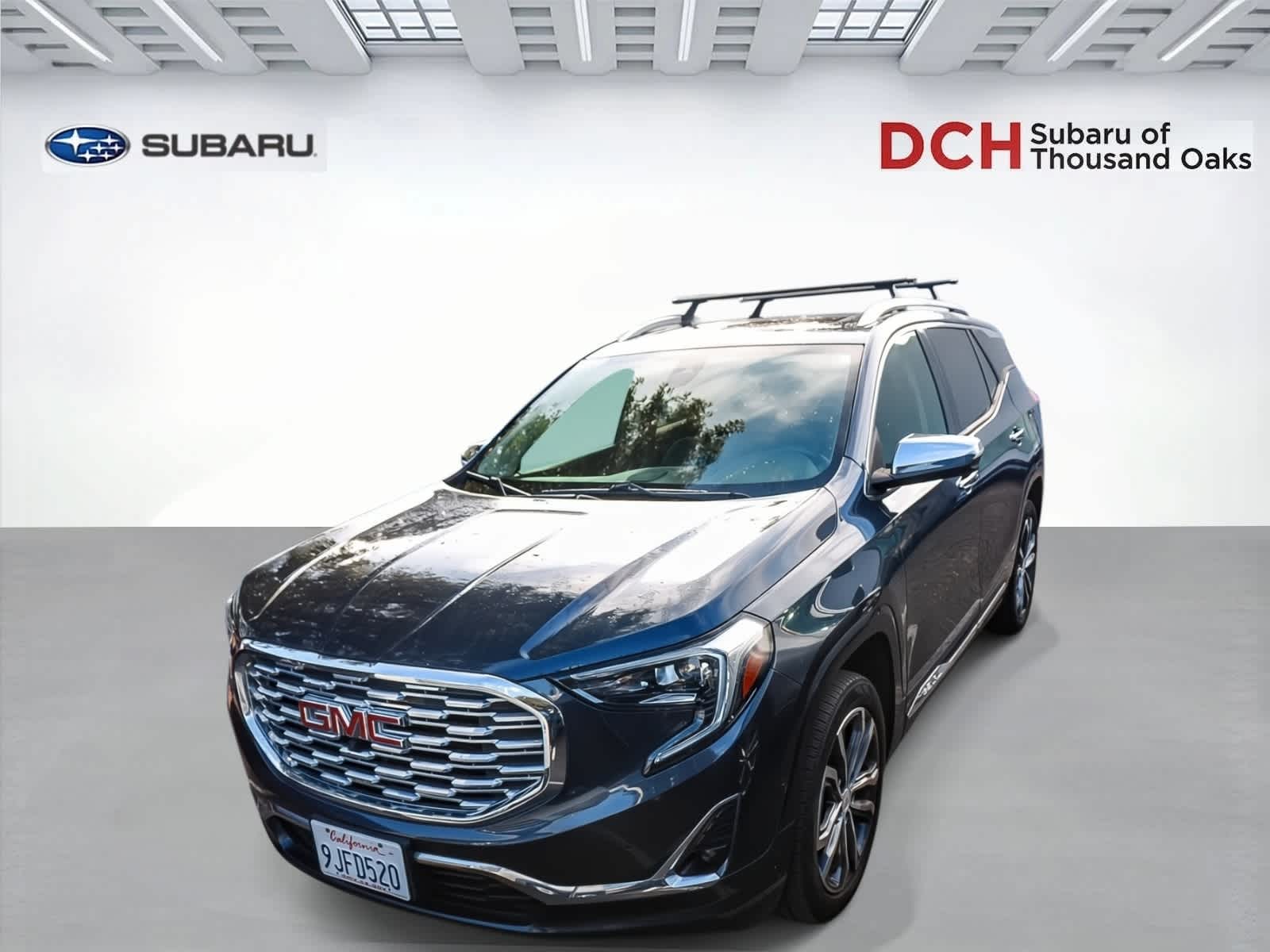 Blue Steel Metallic 2018 GMC Terrain SUV / Crossover Four-Wheel Drive 9-Speed Automatic