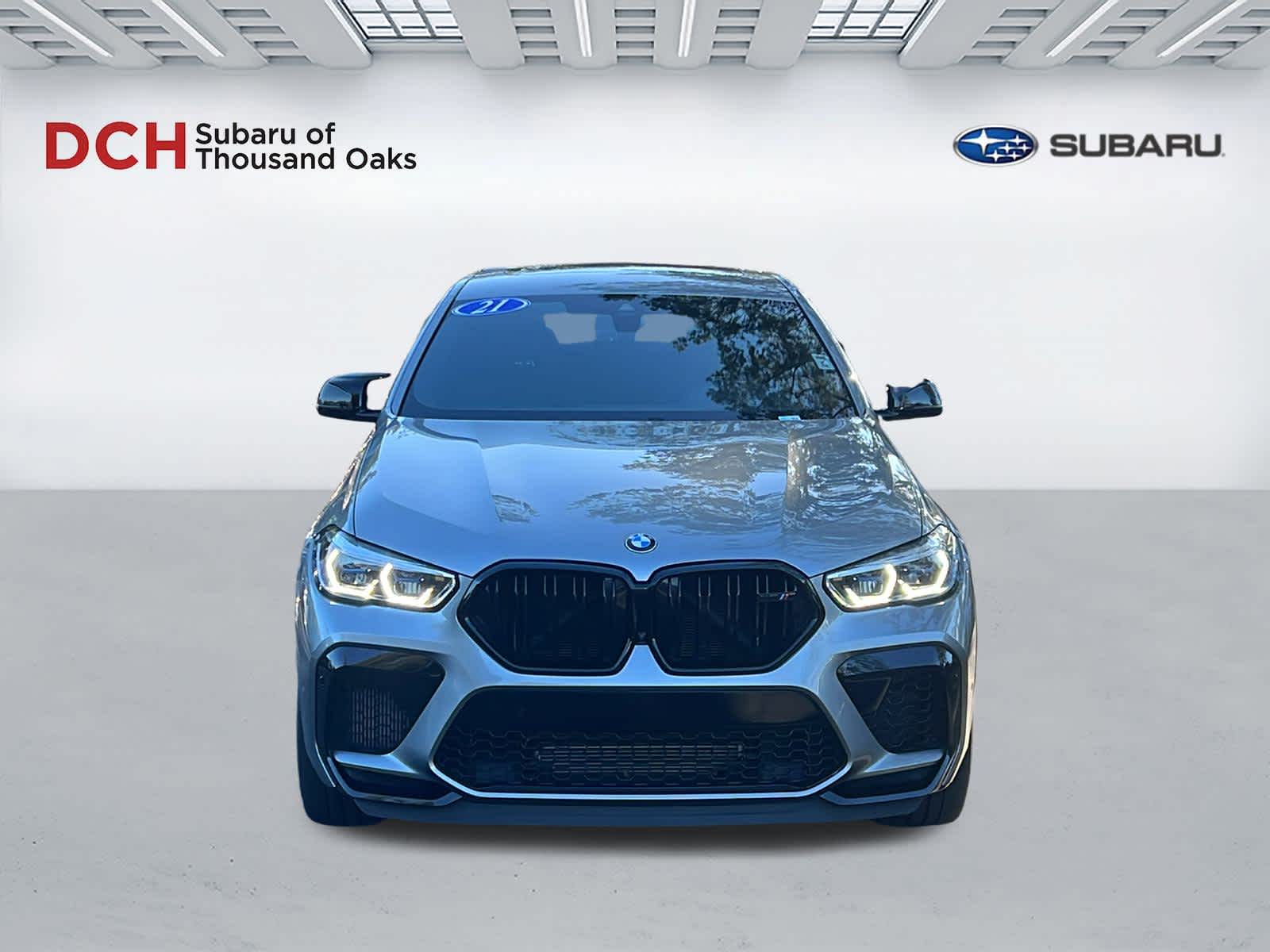 Used 2021 BMW X6 M Base with VIN 5YMCY0C03M9H71419 for sale in Thousand Oaks, CA