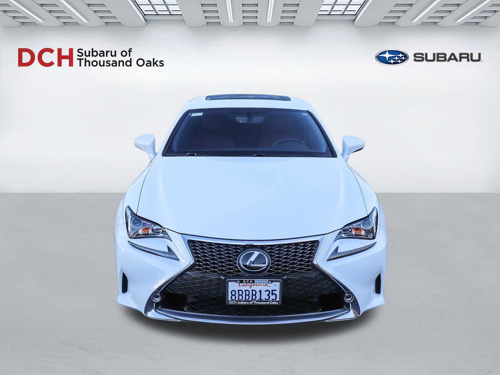 Used 2017 Lexus RC 350 with VIN JTHHE5BC0H5017886 for sale in Thousand Oaks, CA