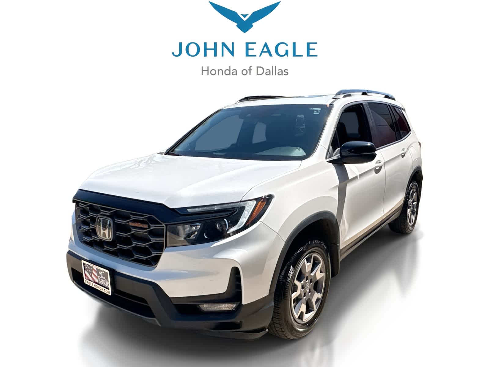Platinum White Pearl 2023 Honda Passport TrailSport AWD SUV / Crossover All-Wheel Drive 9-Speed Automatic